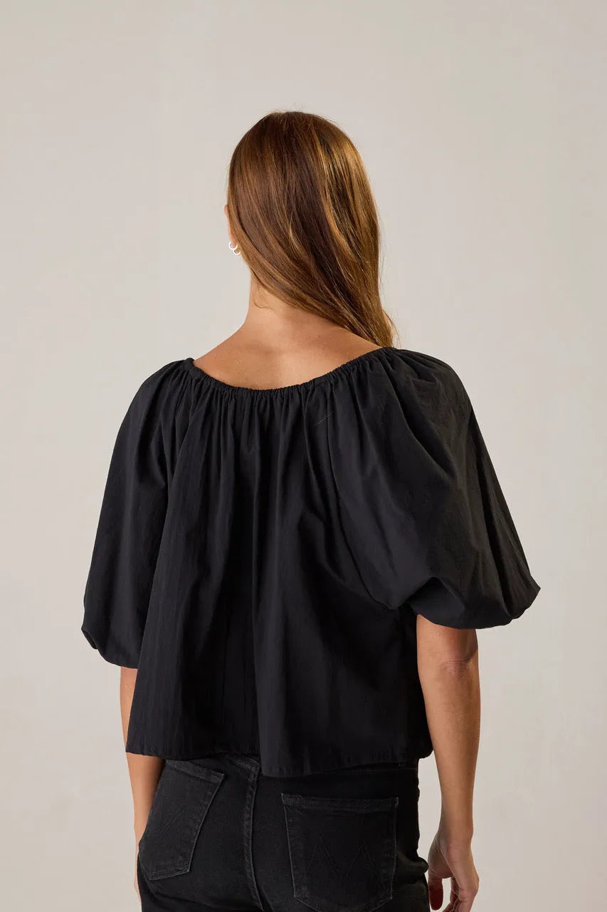 BLACK FLAT COTTON
