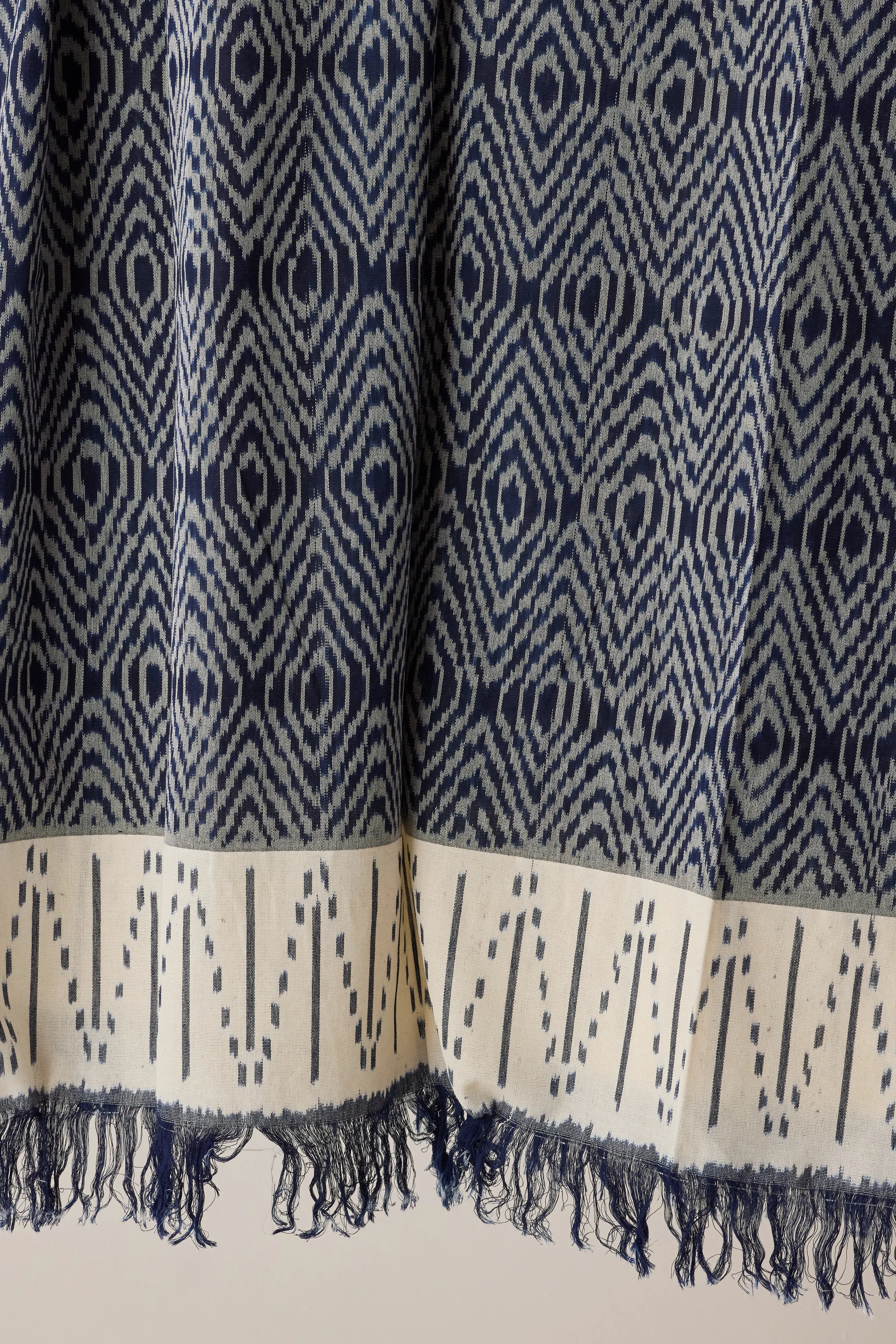 INDIGO/WHITE
