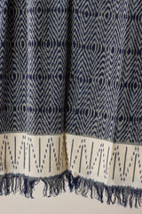 INDIGO/WHITE