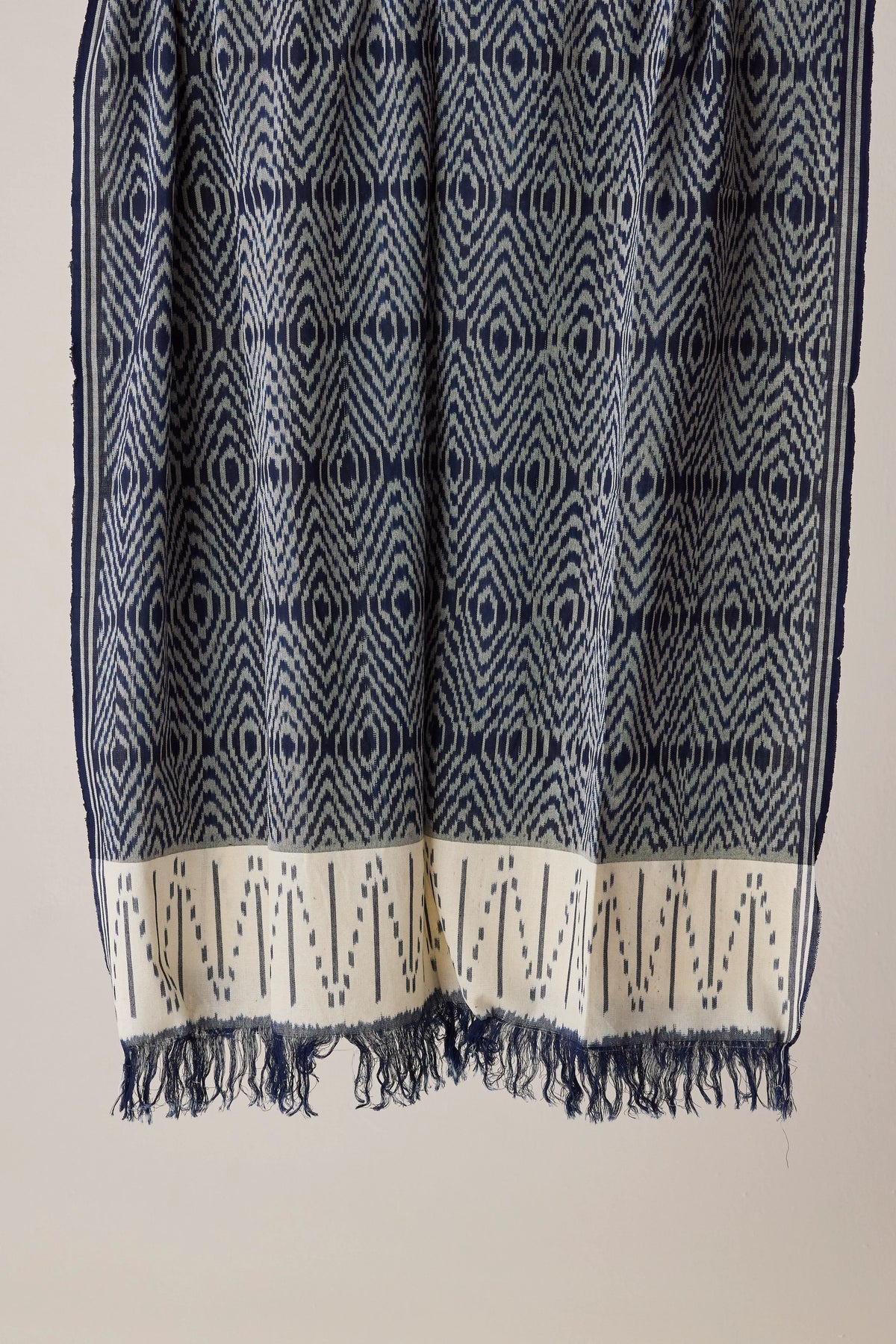 INDIGO/WHITE