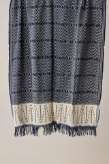 INDIGO/WHITE