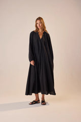 BLACK FLAT COTTON