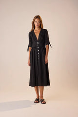 BLACK FLAT COTTON