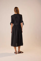 BLACK FLAT COTTON