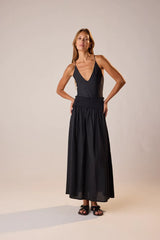 BLACK FLAT COTTON