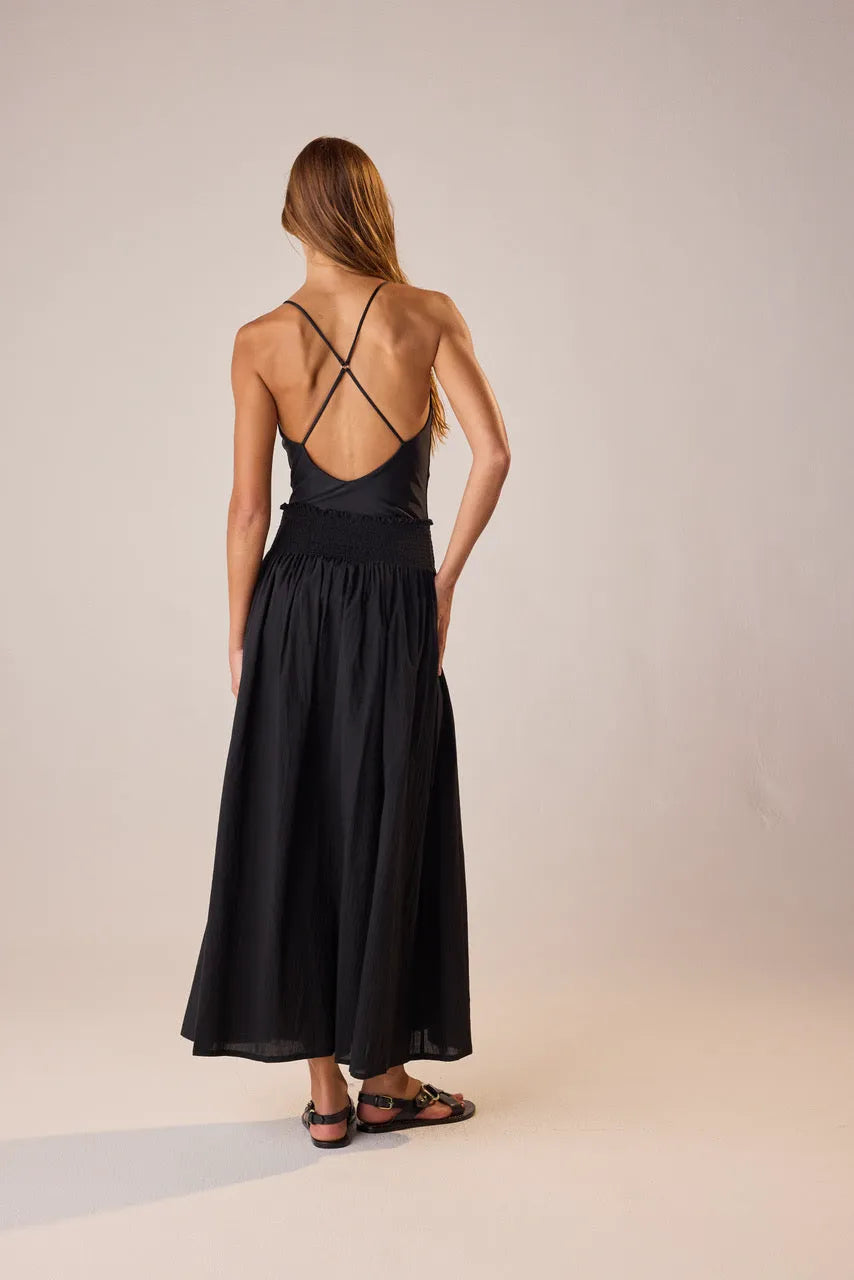 BLACK FLAT COTTON