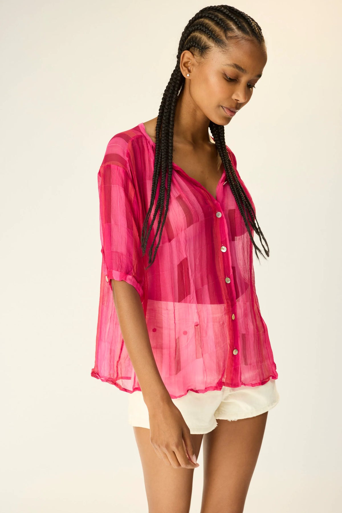 SEA GLASS CHIFFON PINK