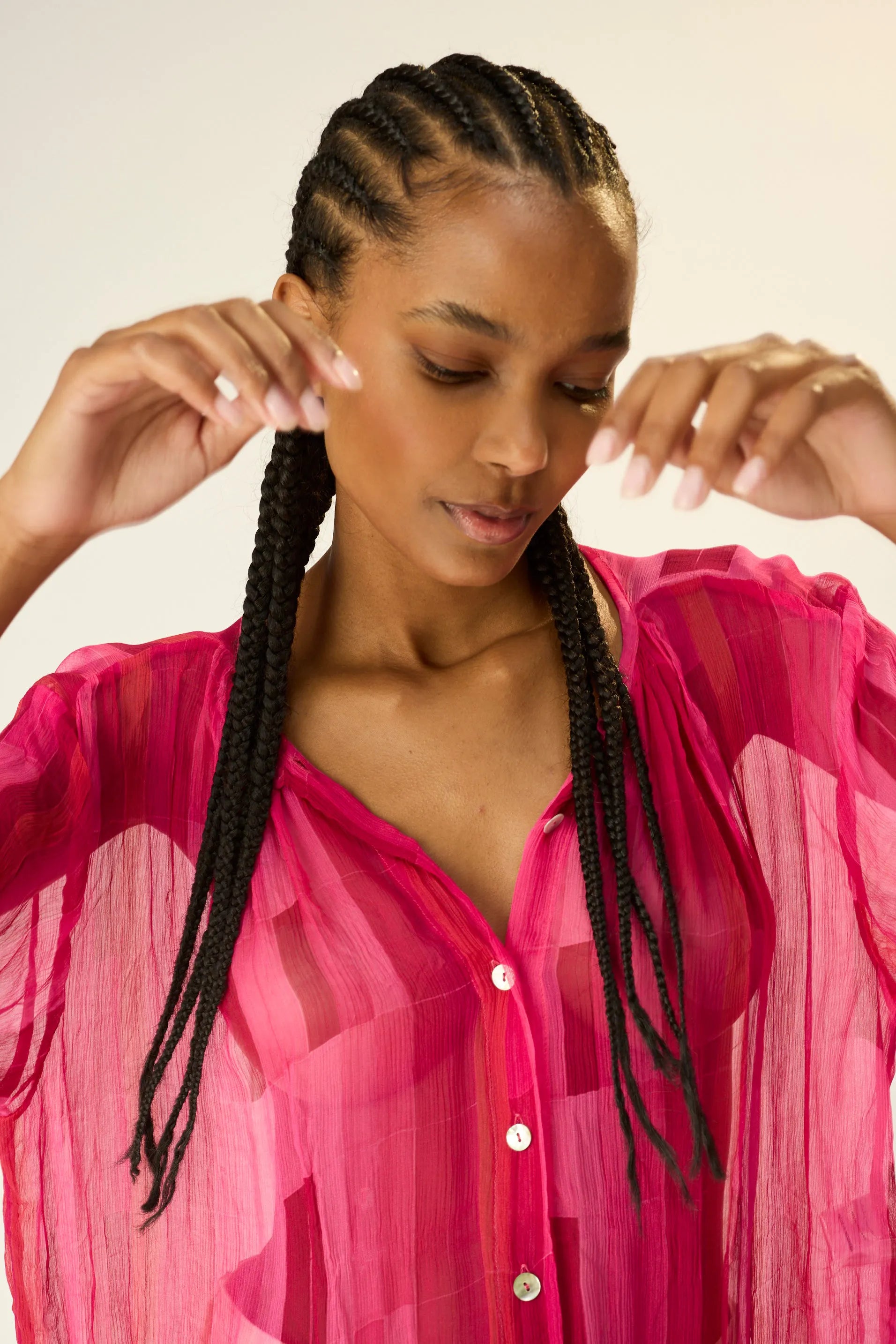 SEA GLASS CHIFFON PINK