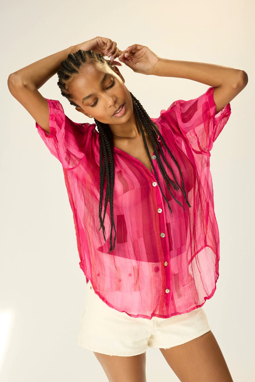 SEA GLASS CHIFFON PINK