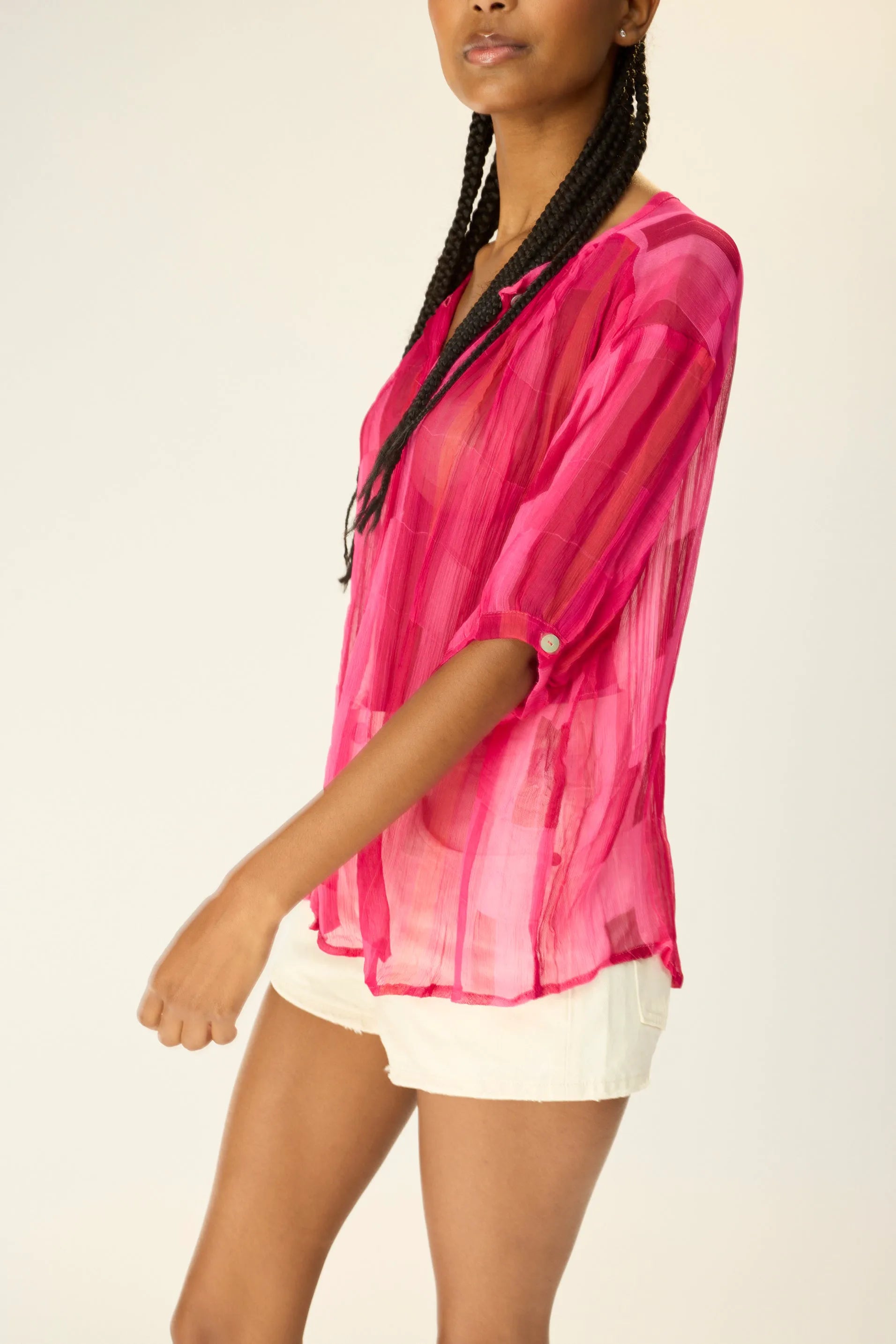 SEA GLASS CHIFFON PINK
