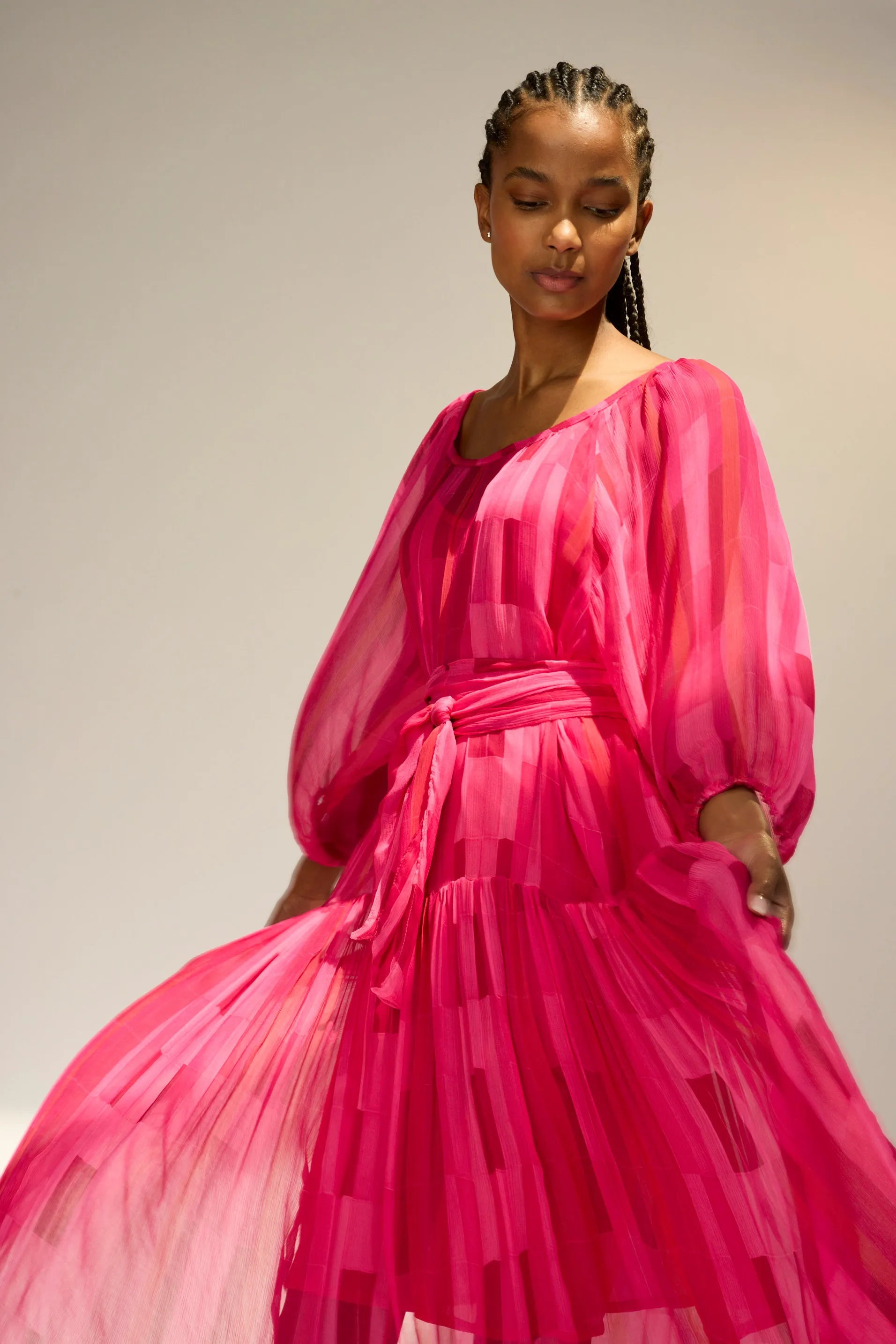 SEA GLASS CHIFFON PINK