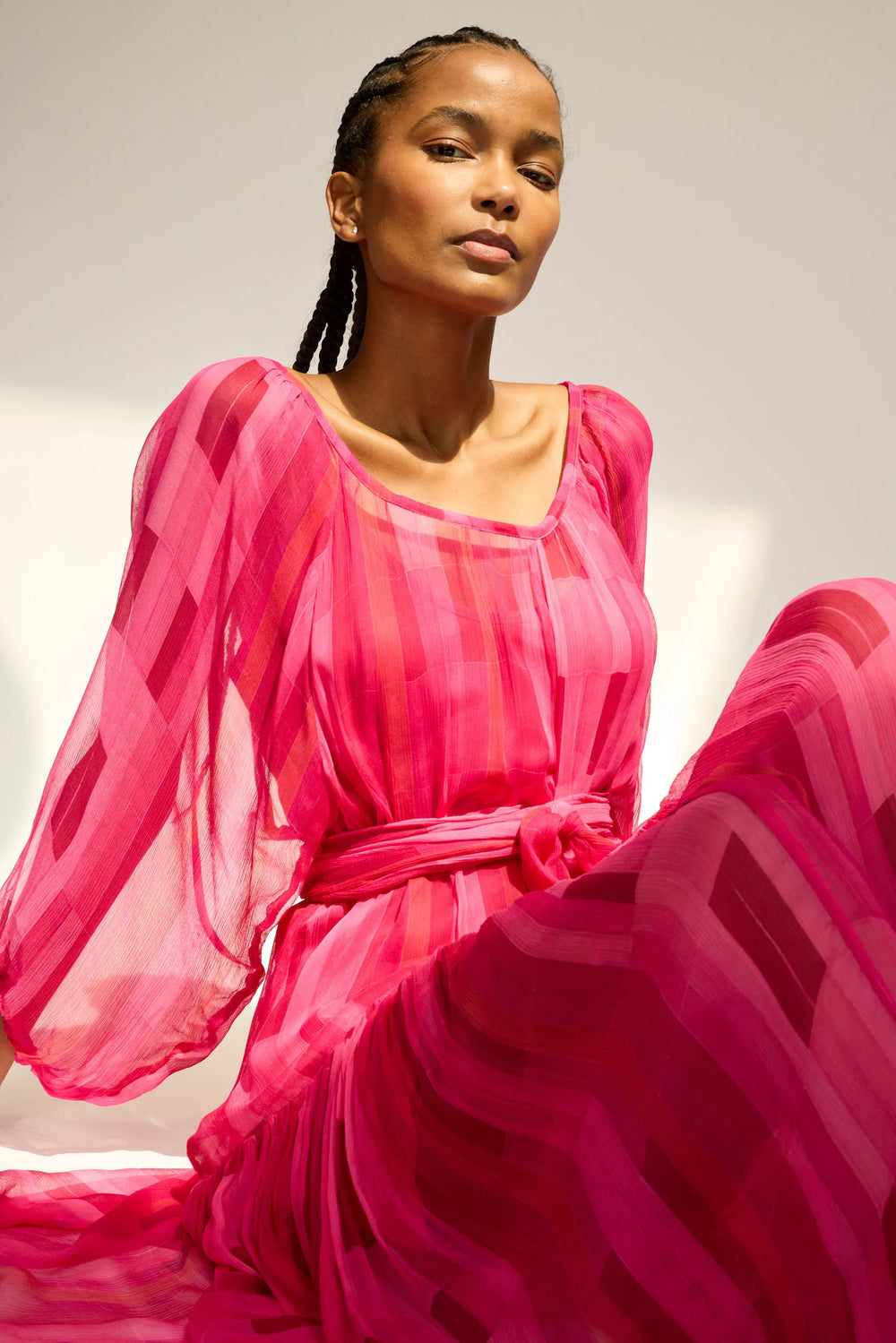 SEA GLASS CHIFFON PINK