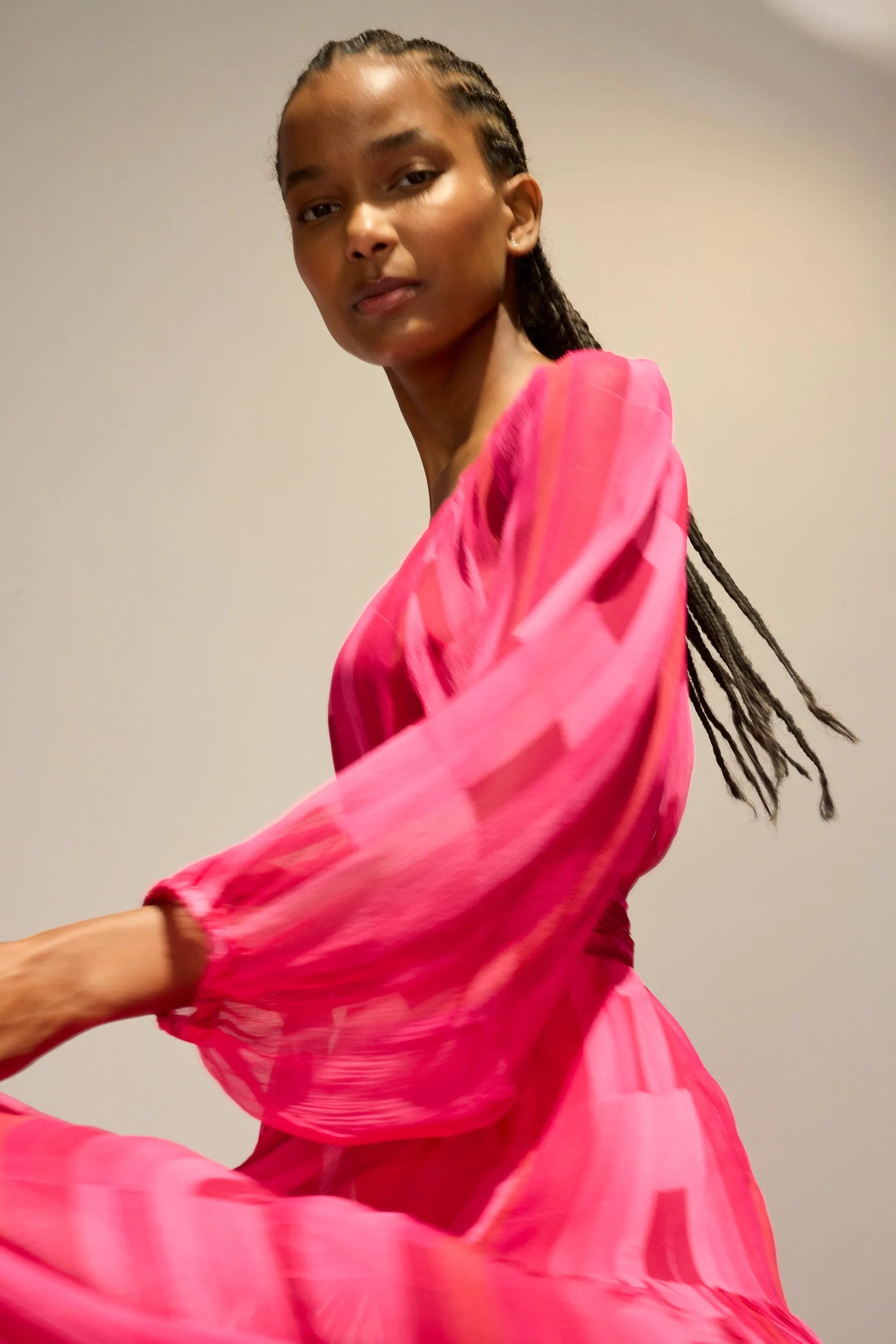 SEA GLASS CHIFFON PINK