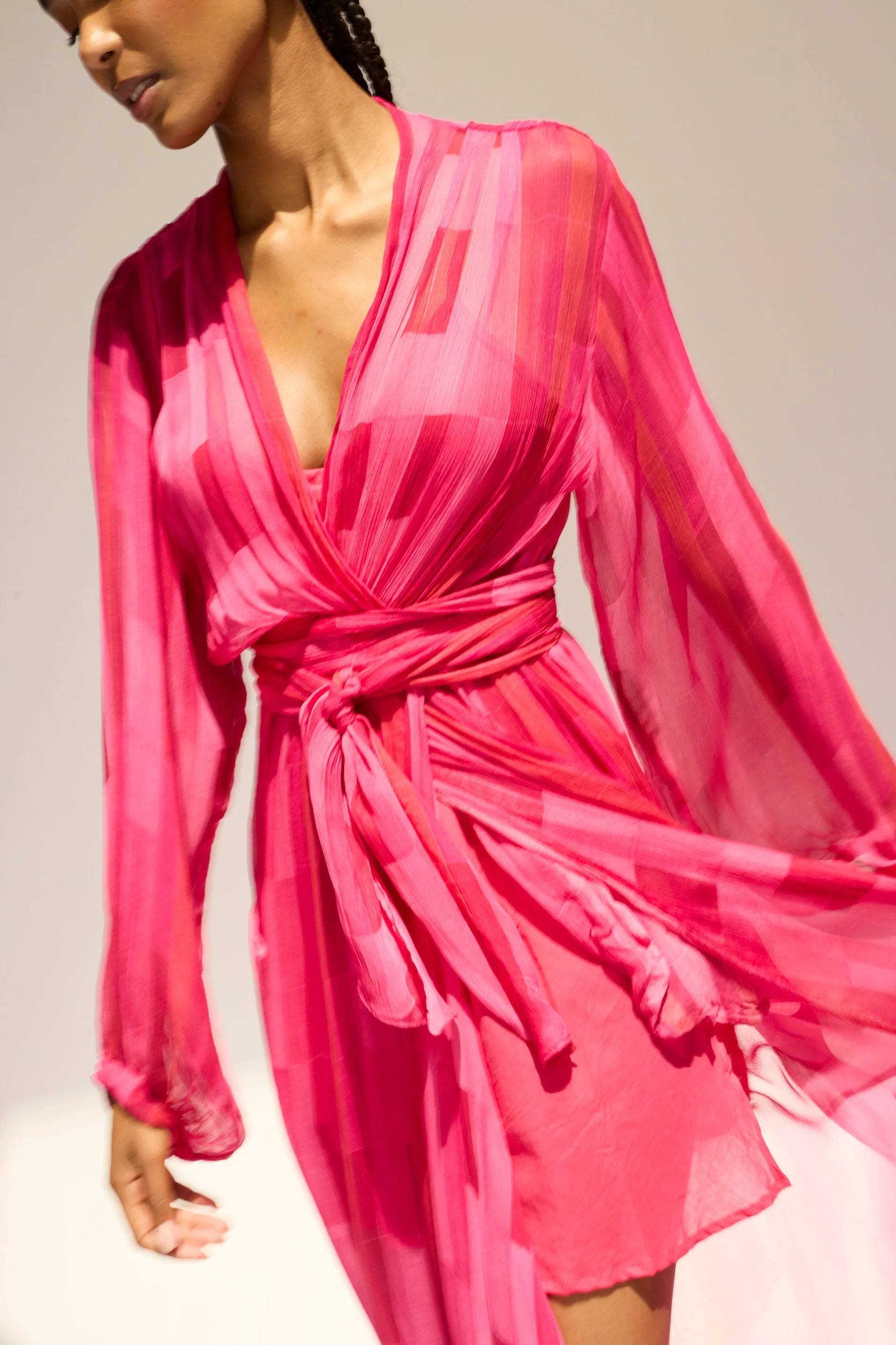 SEA GLASS CHIFFON PINK