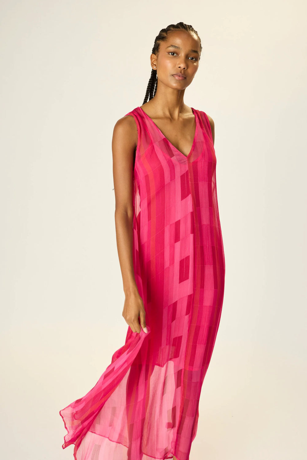 SEA GLASS CHIFFON PINK