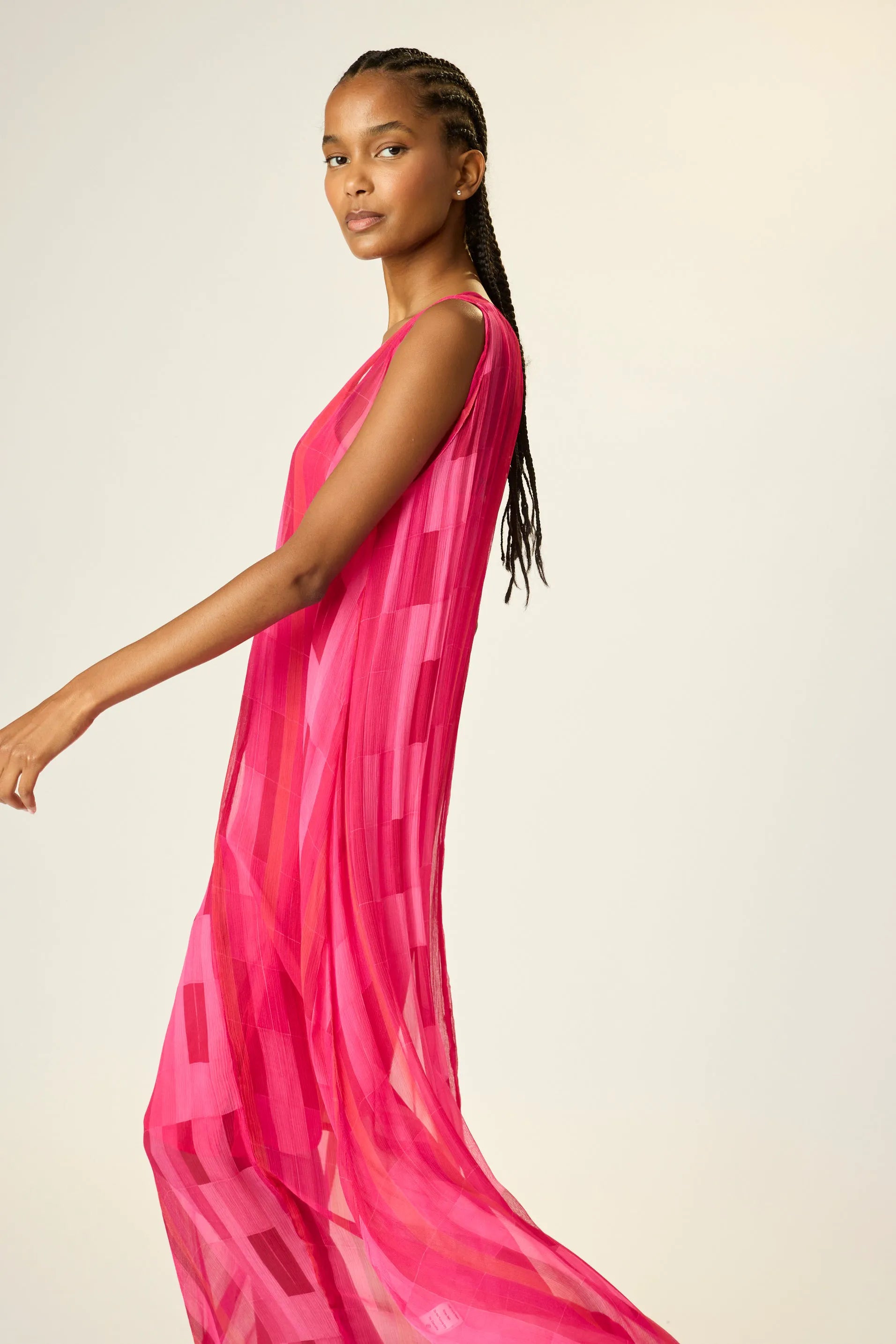 SEA GLASS CHIFFON PINK