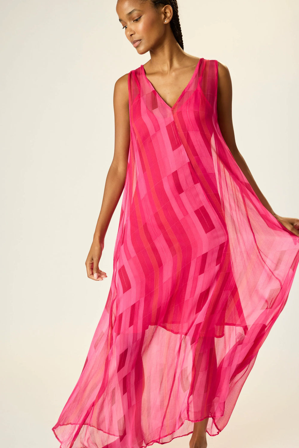 SEA GLASS CHIFFON PINK