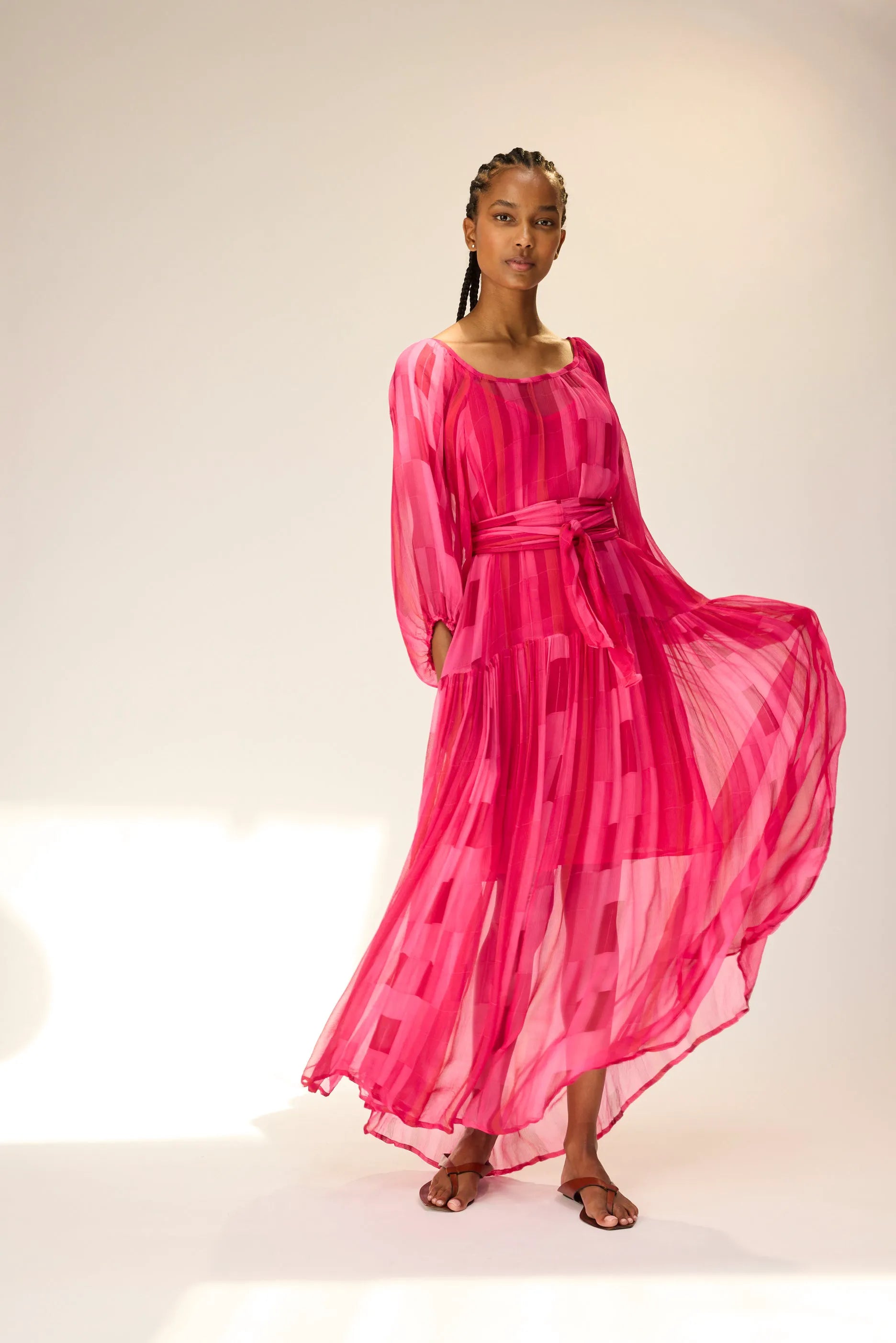 SEA GLASS CHIFFON PINK