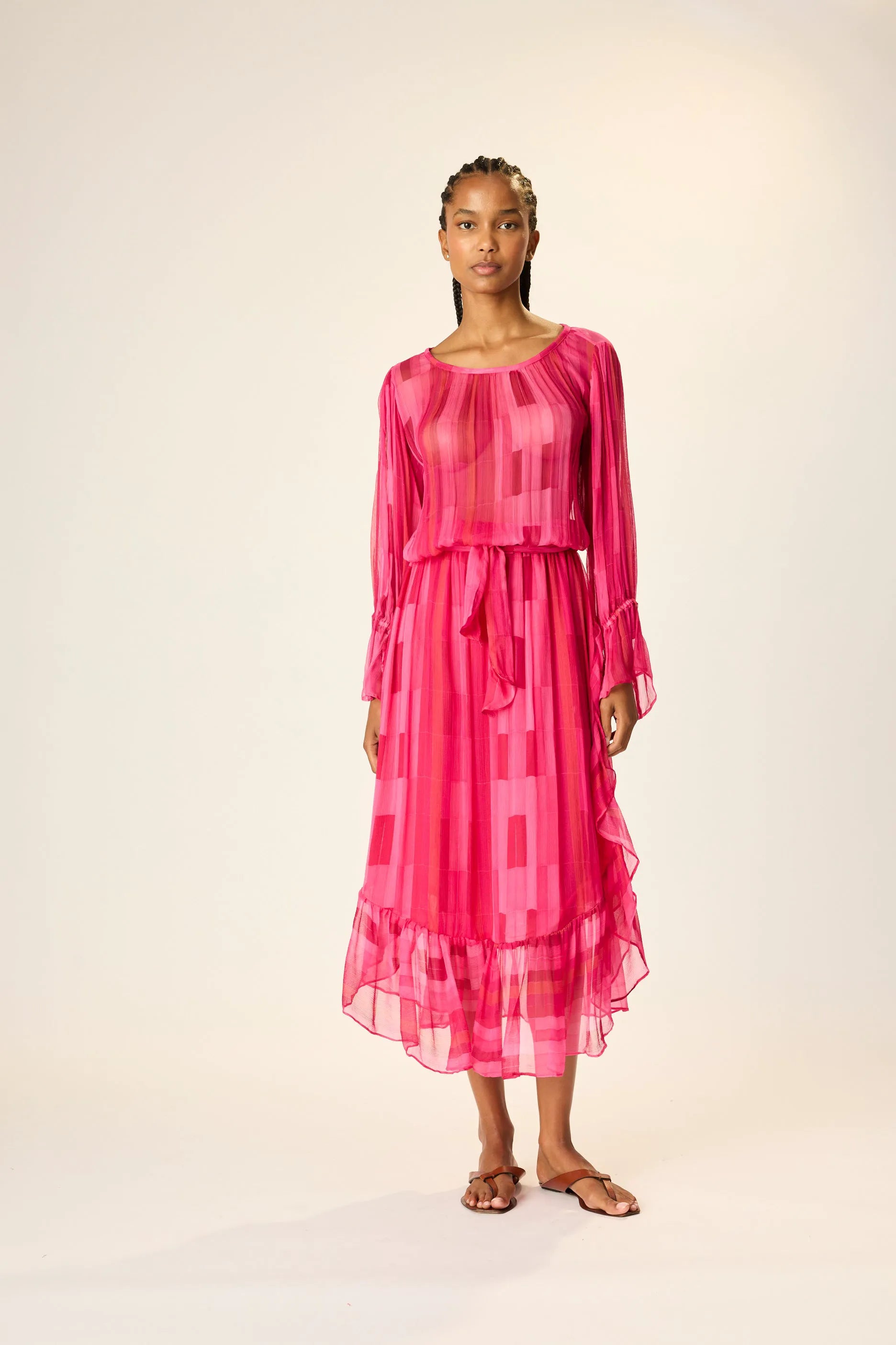 SEA GLASS CHIFFON PINK