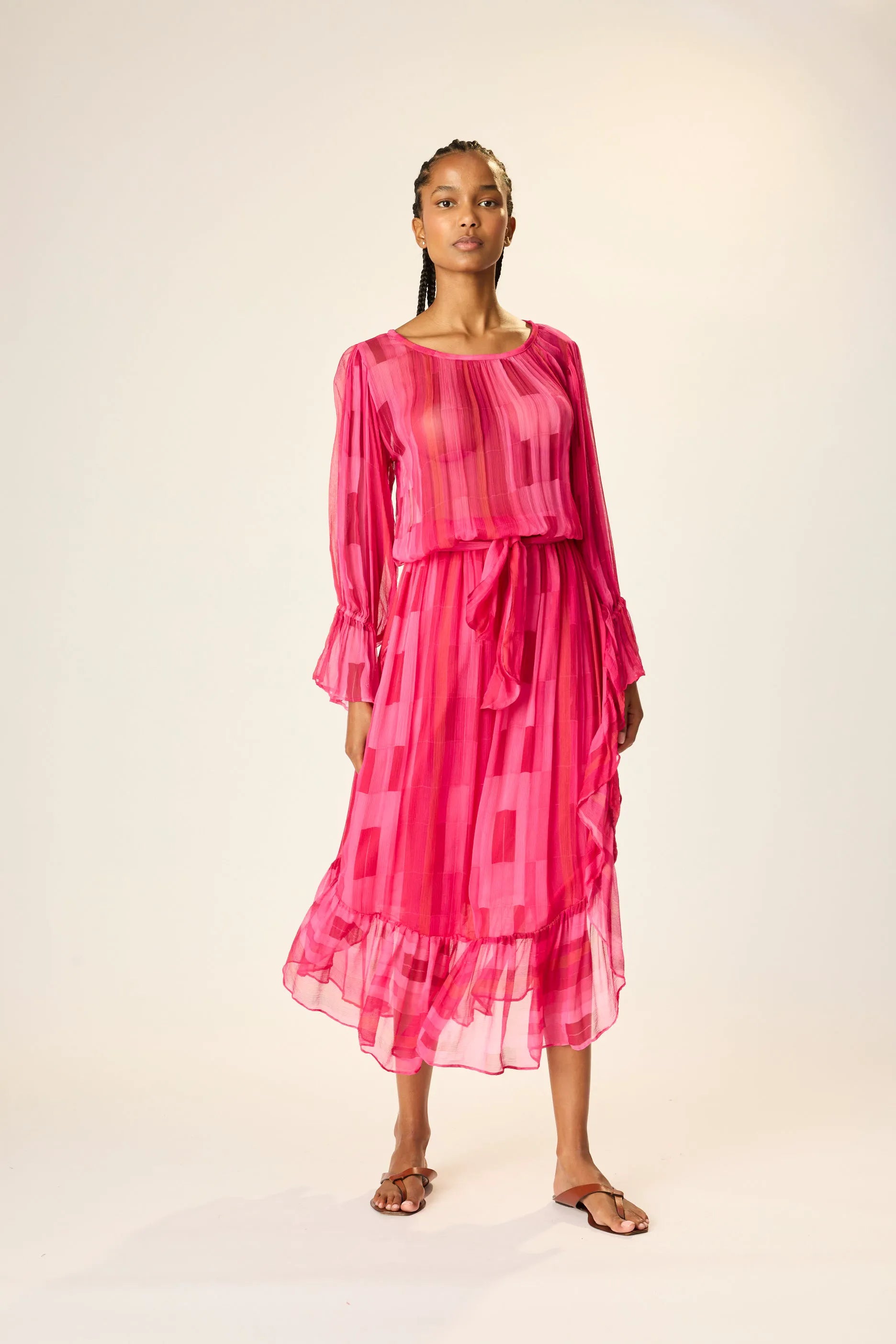 SEA GLASS CHIFFON PINK