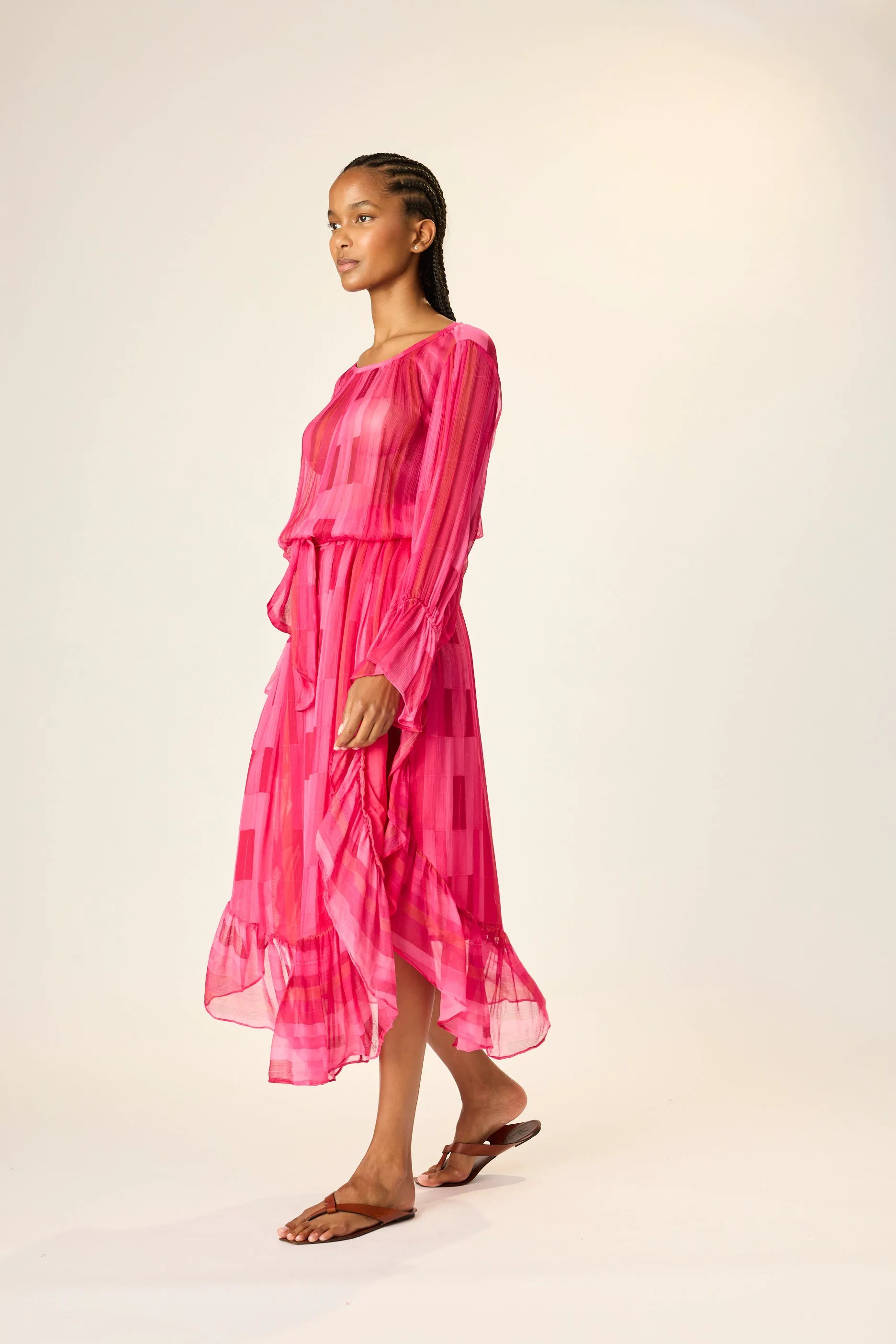 SEA GLASS CHIFFON PINK