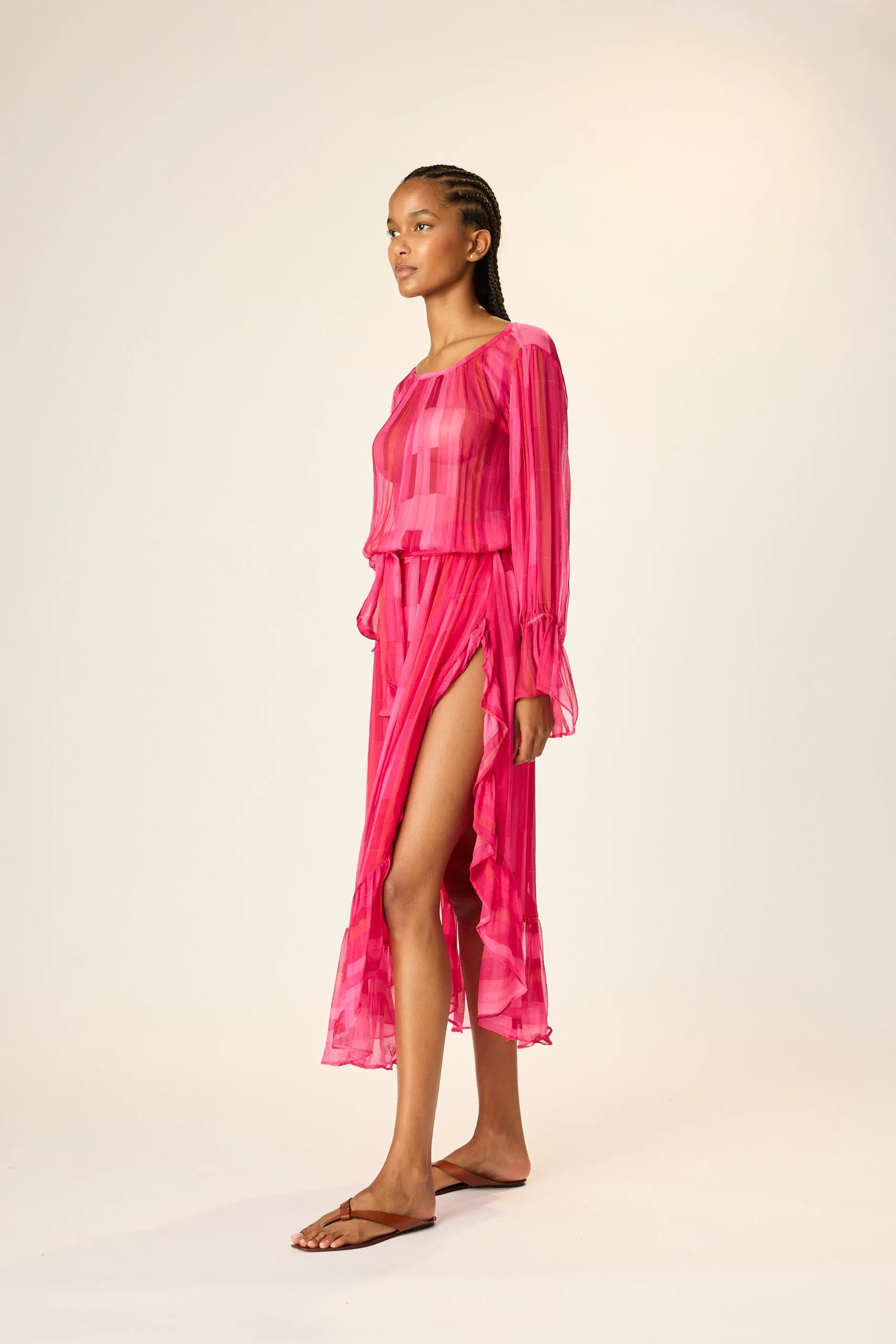 SEA GLASS CHIFFON PINK