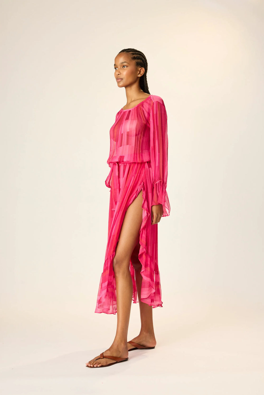 SEA GLASS CHIFFON PINK