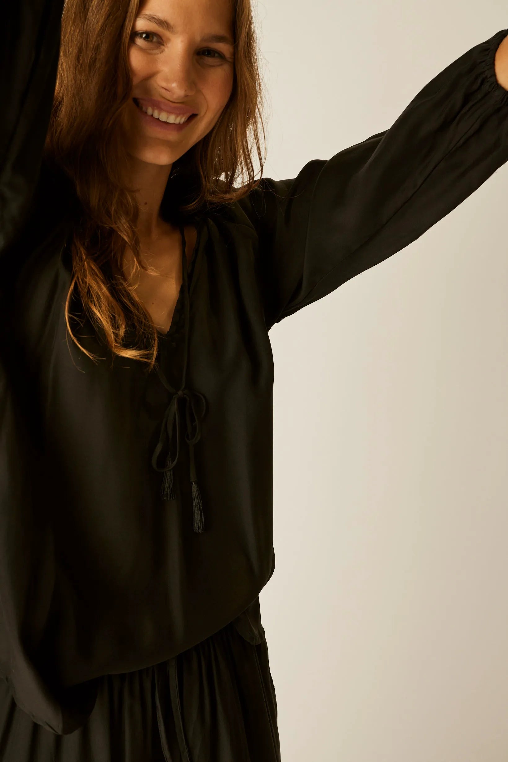BLACK SILK