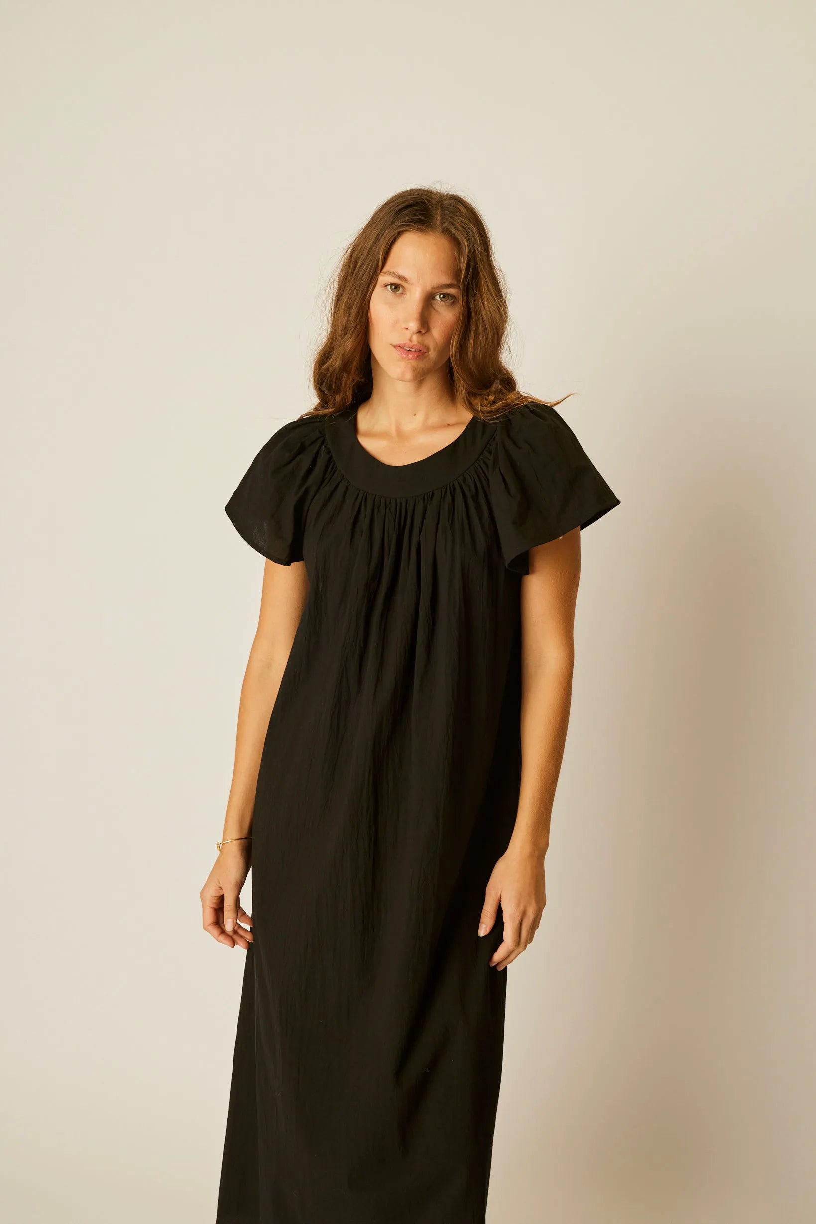BLACK FLAT COTTON