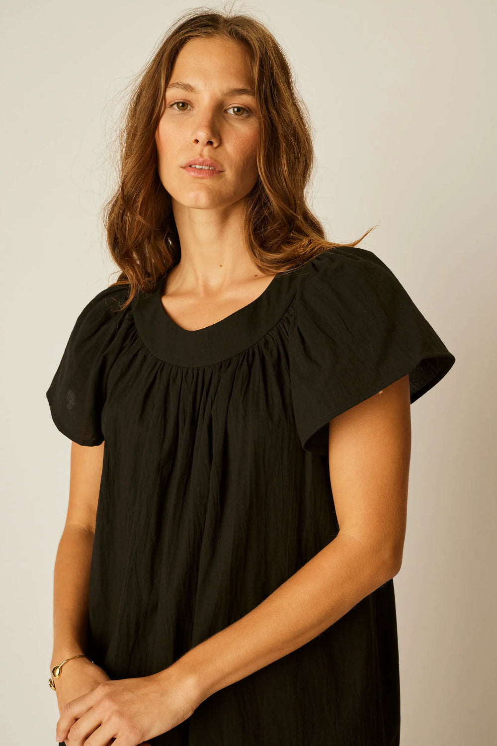 BLACK FLAT COTTON