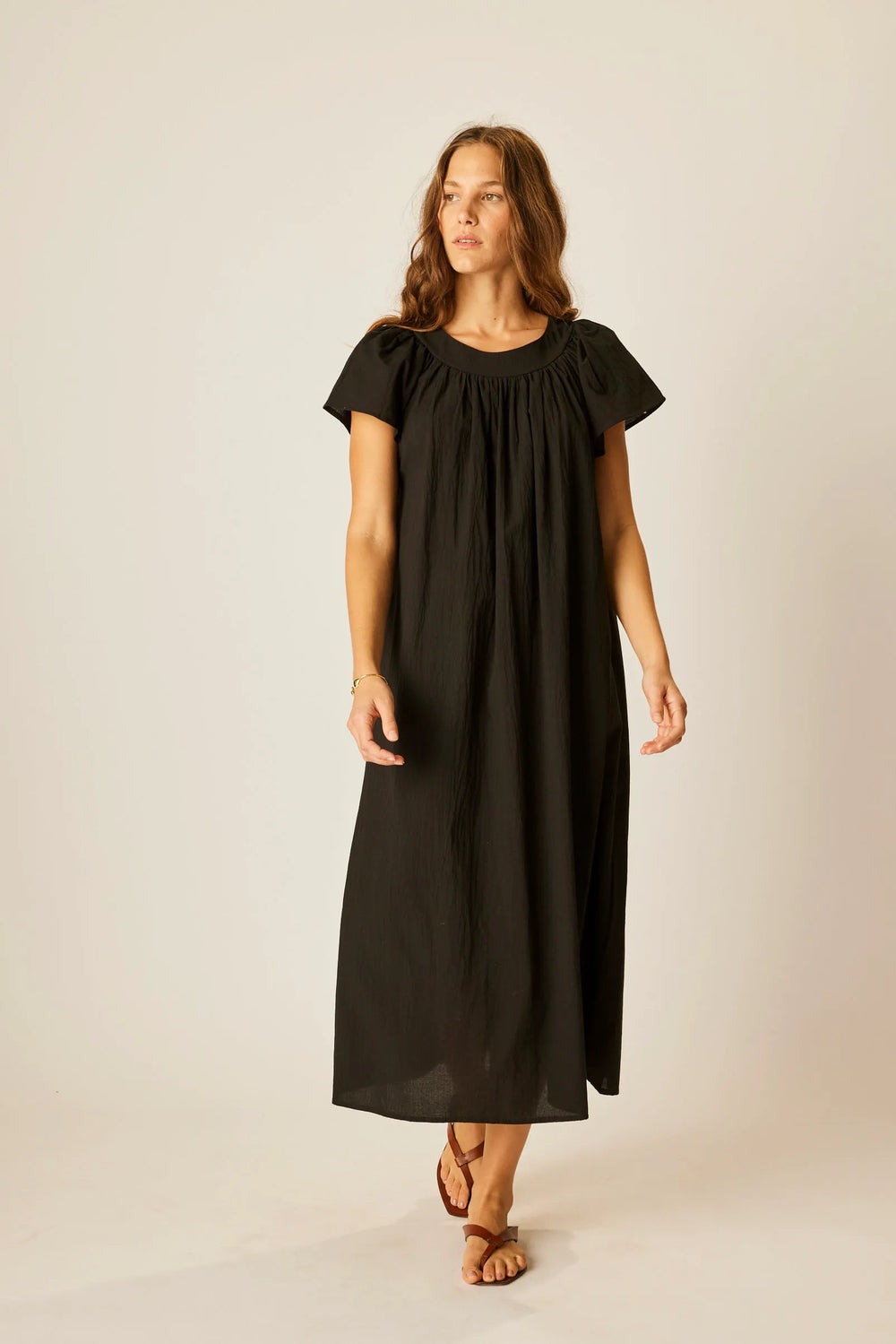 BLACK FLAT COTTON