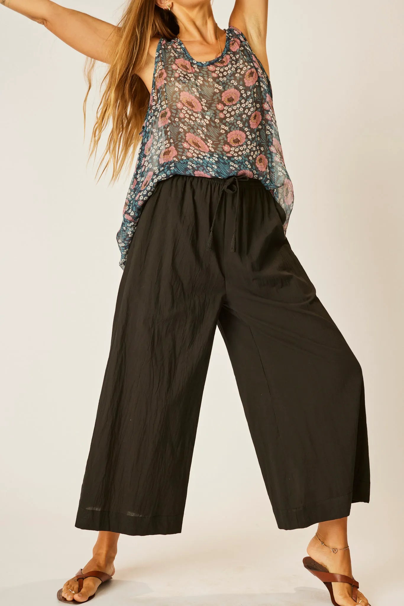 BLACK FLAT COTTON