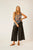 BLACK FLAT COTTON