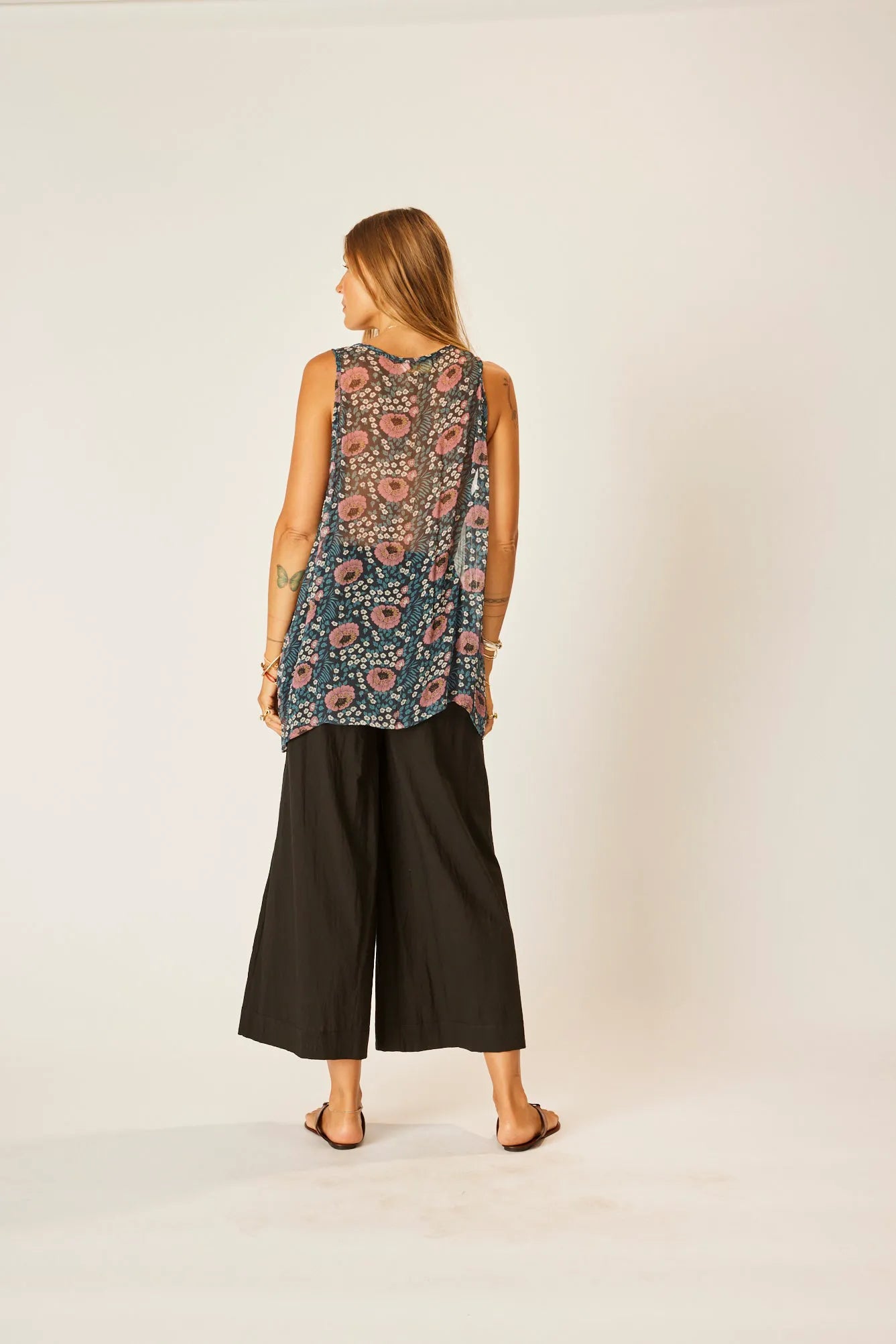 BLACK FLAT COTTON