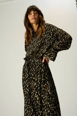 METALLIC CHIFFON