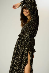 METALLIC CHIFFON