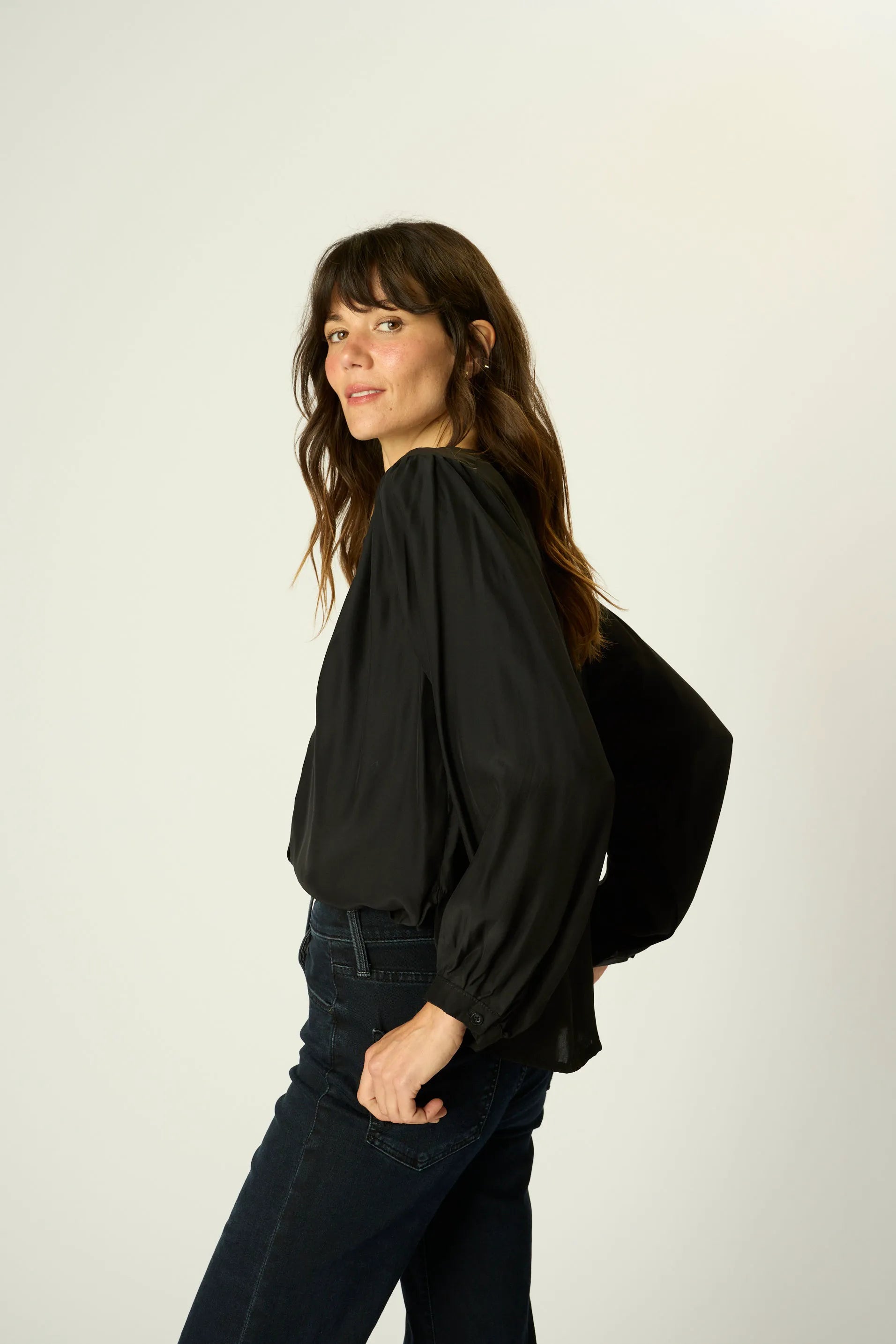 BLACK SILK