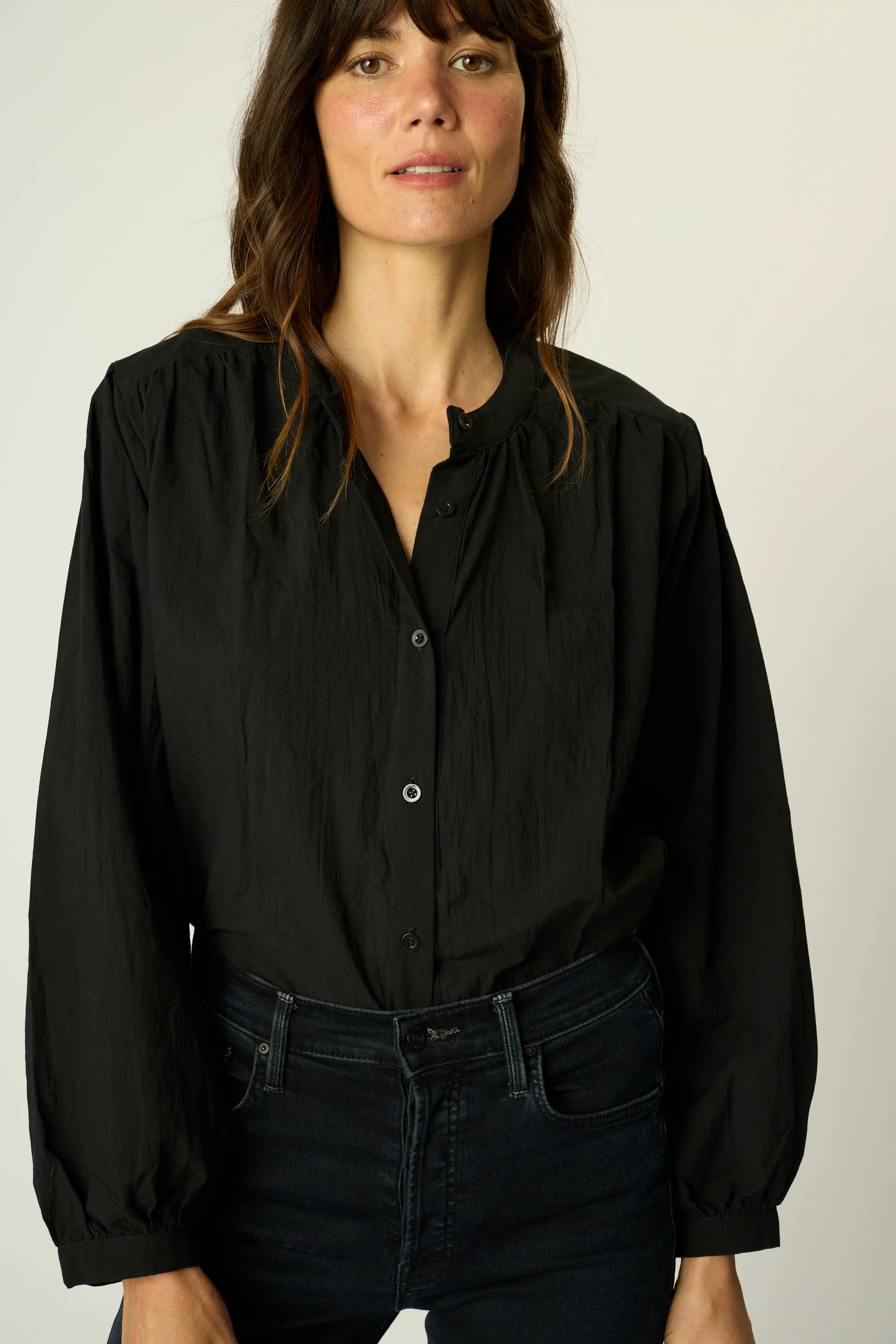 BLACK FLAT COTTON