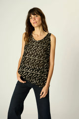 METALLIC CHIFFON