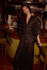 METALLIC CHIFFON