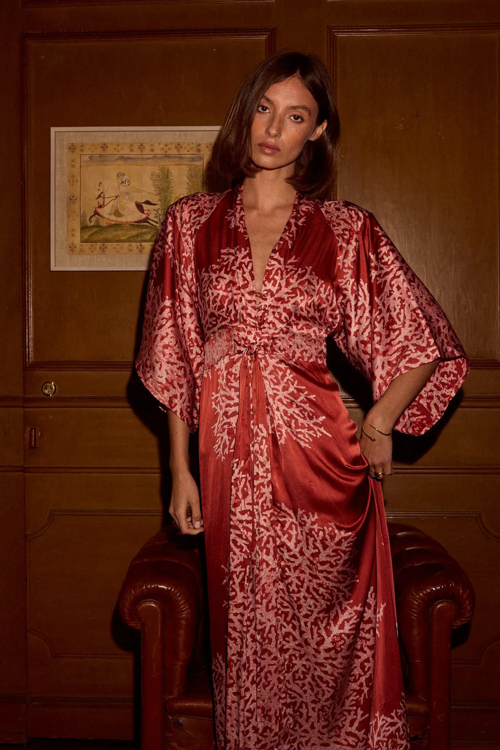 BATIK CORAL RUST