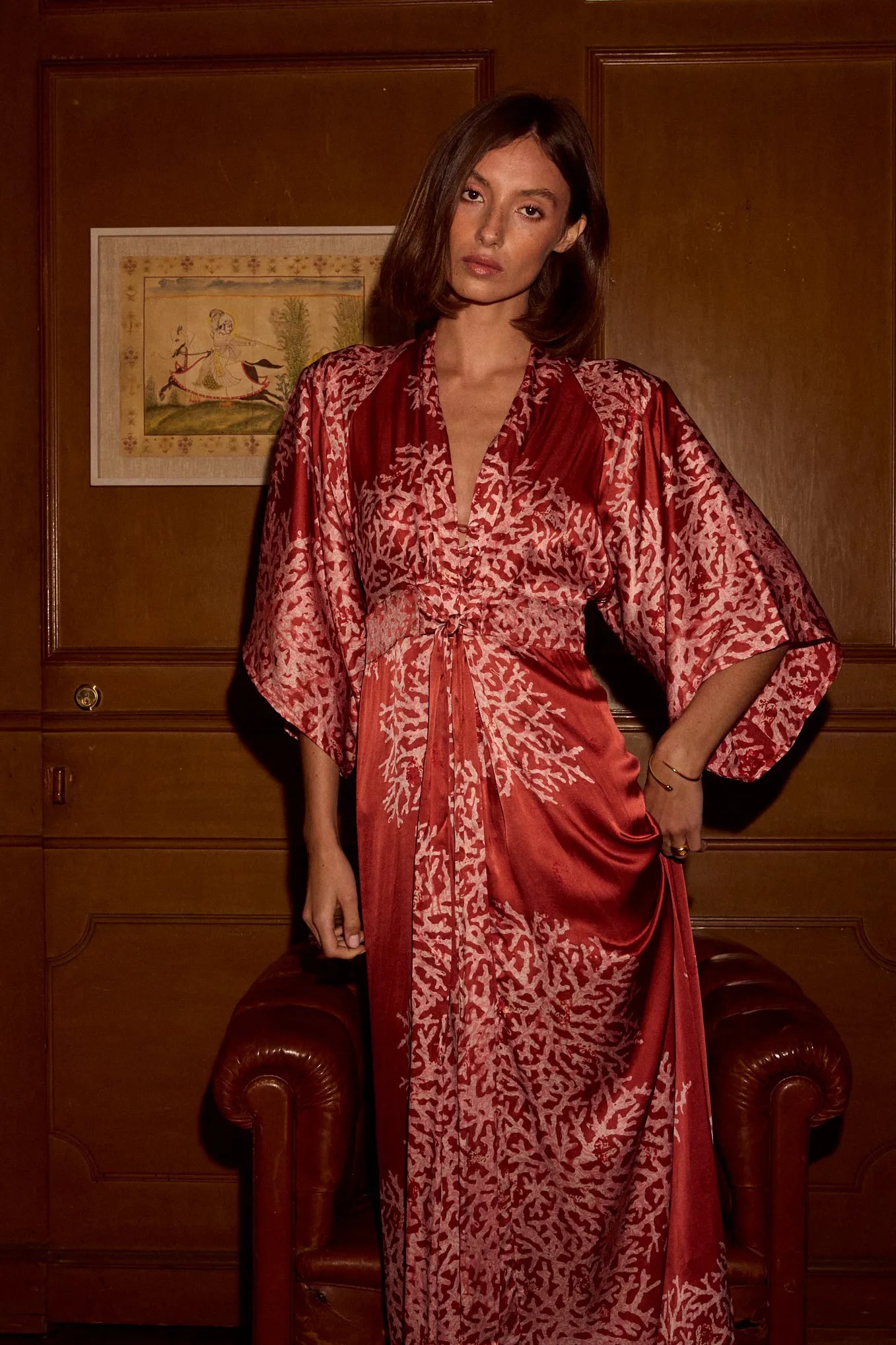 BATIK CORAL RUST
