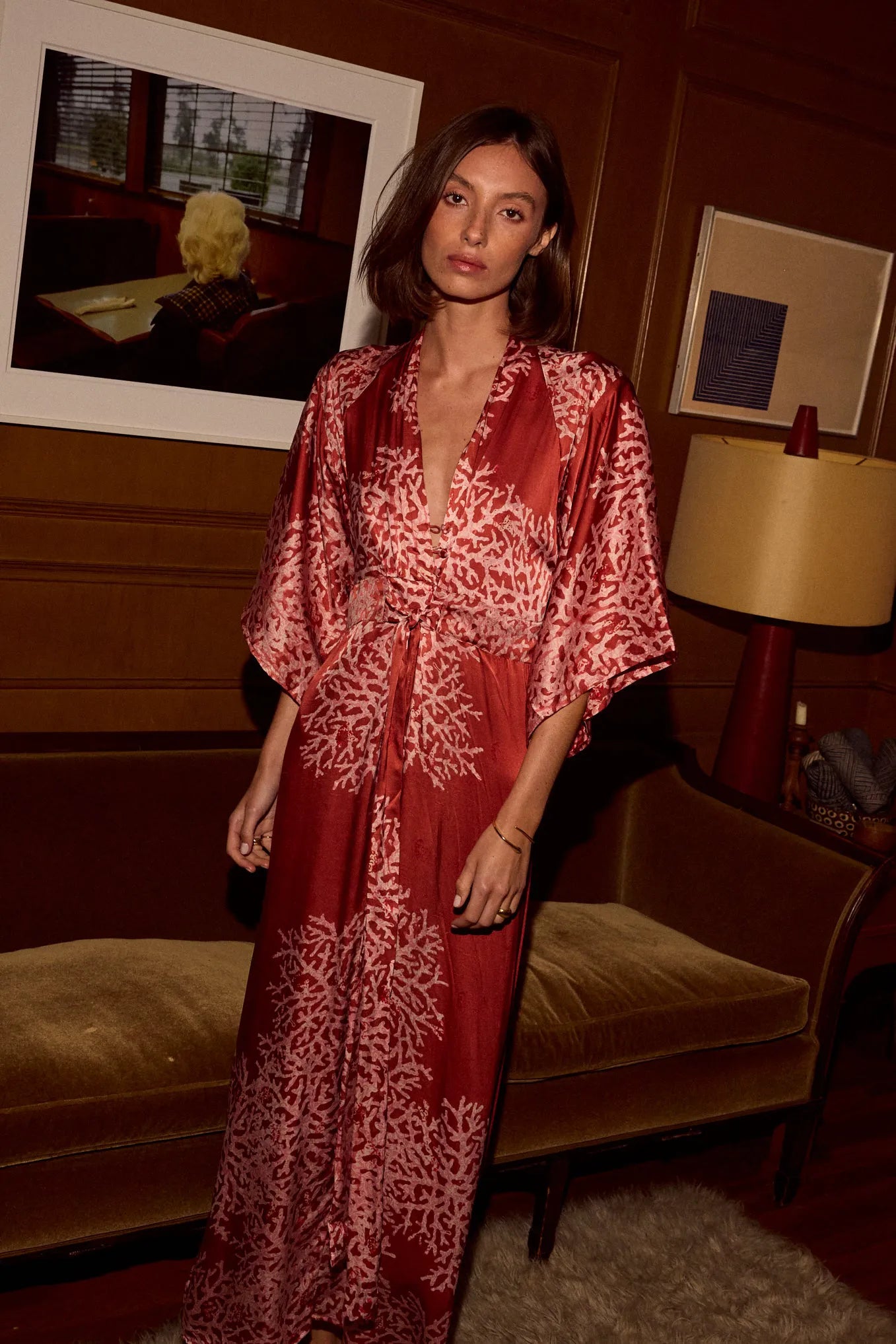 BATIK CORAL RUST
