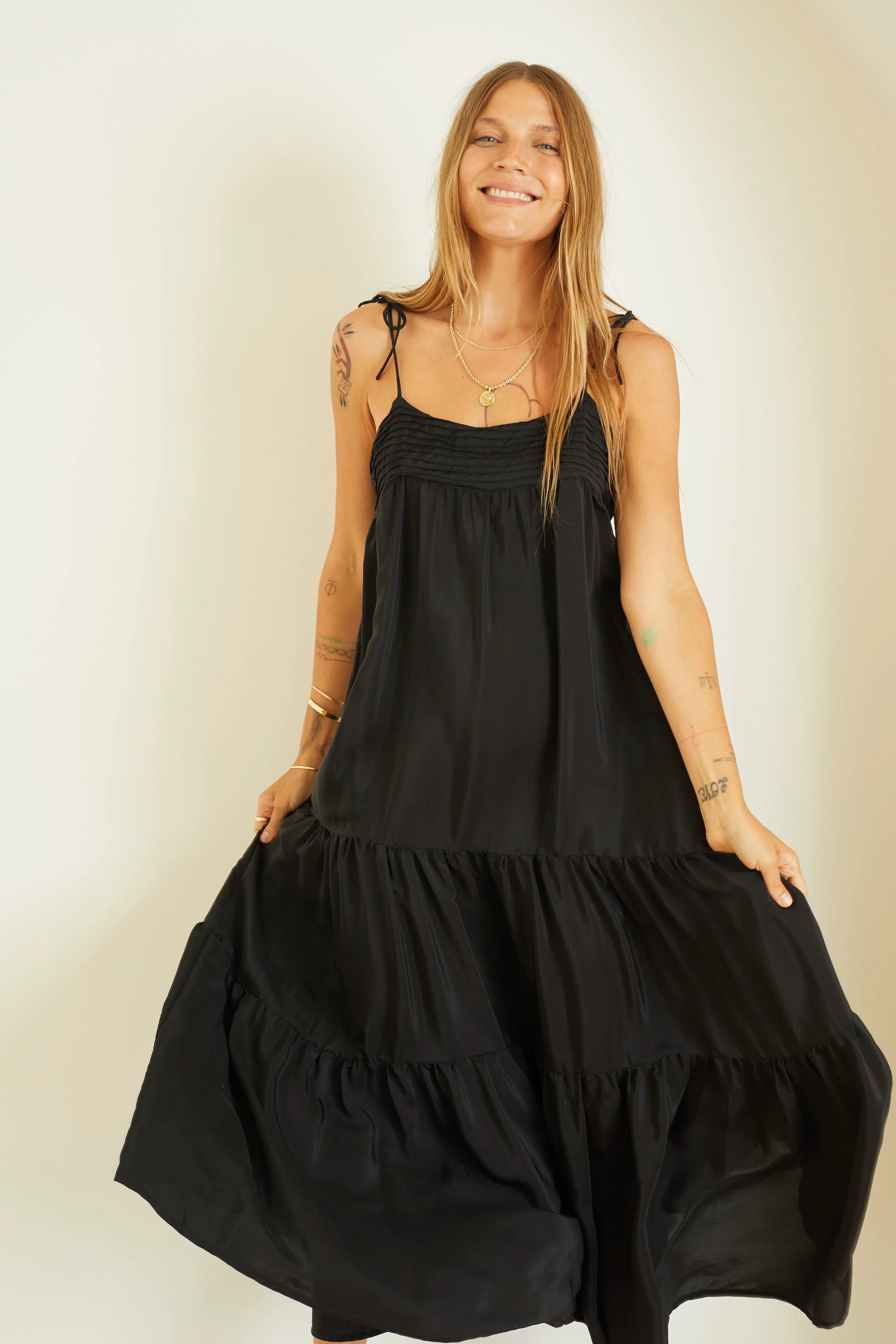 BLACK SILK
