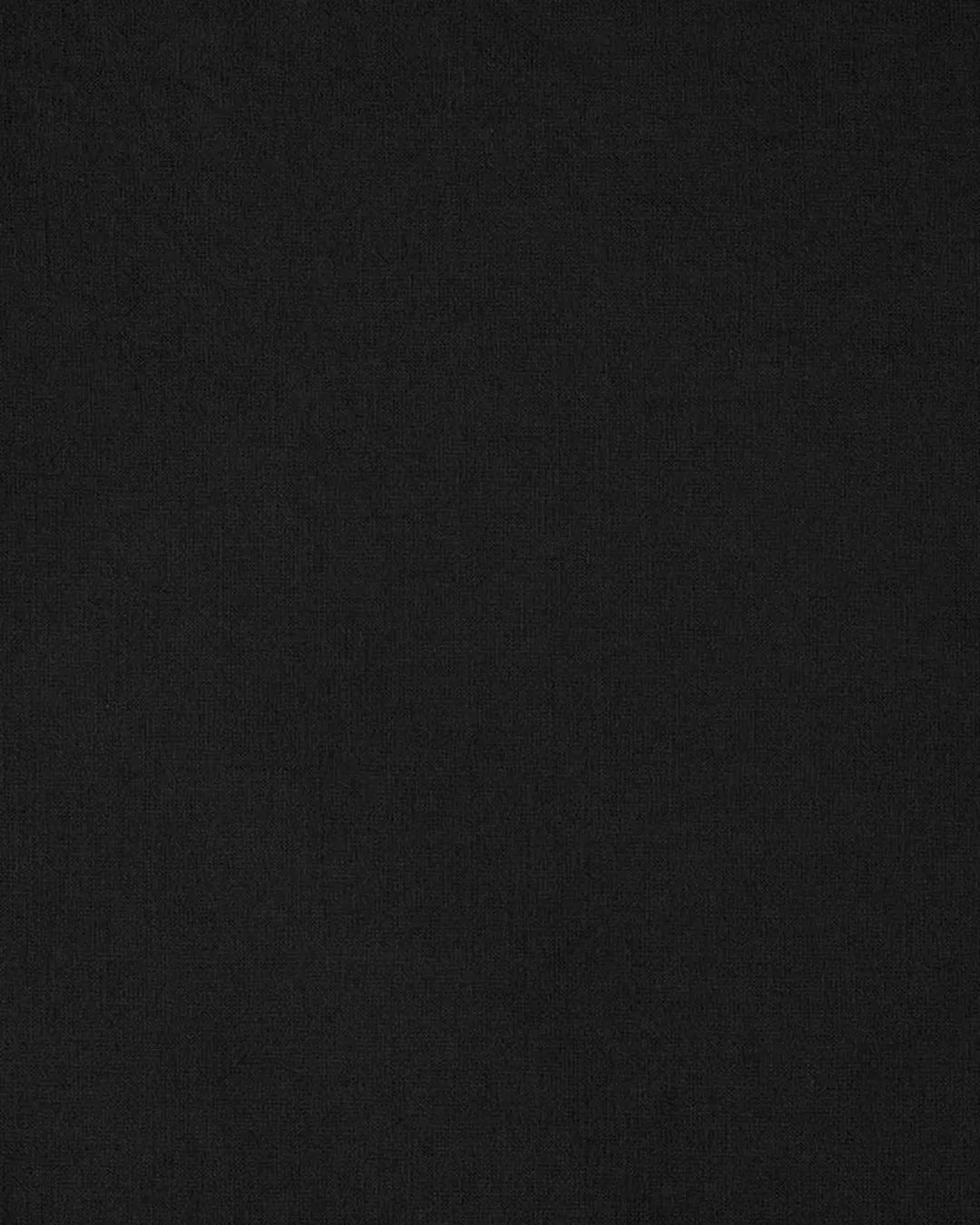 BLACK FLAT COTTON