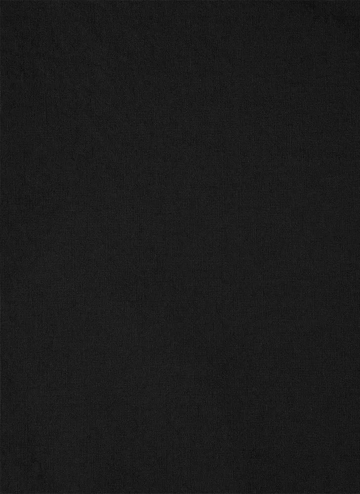 BLACK FLAT COTTON