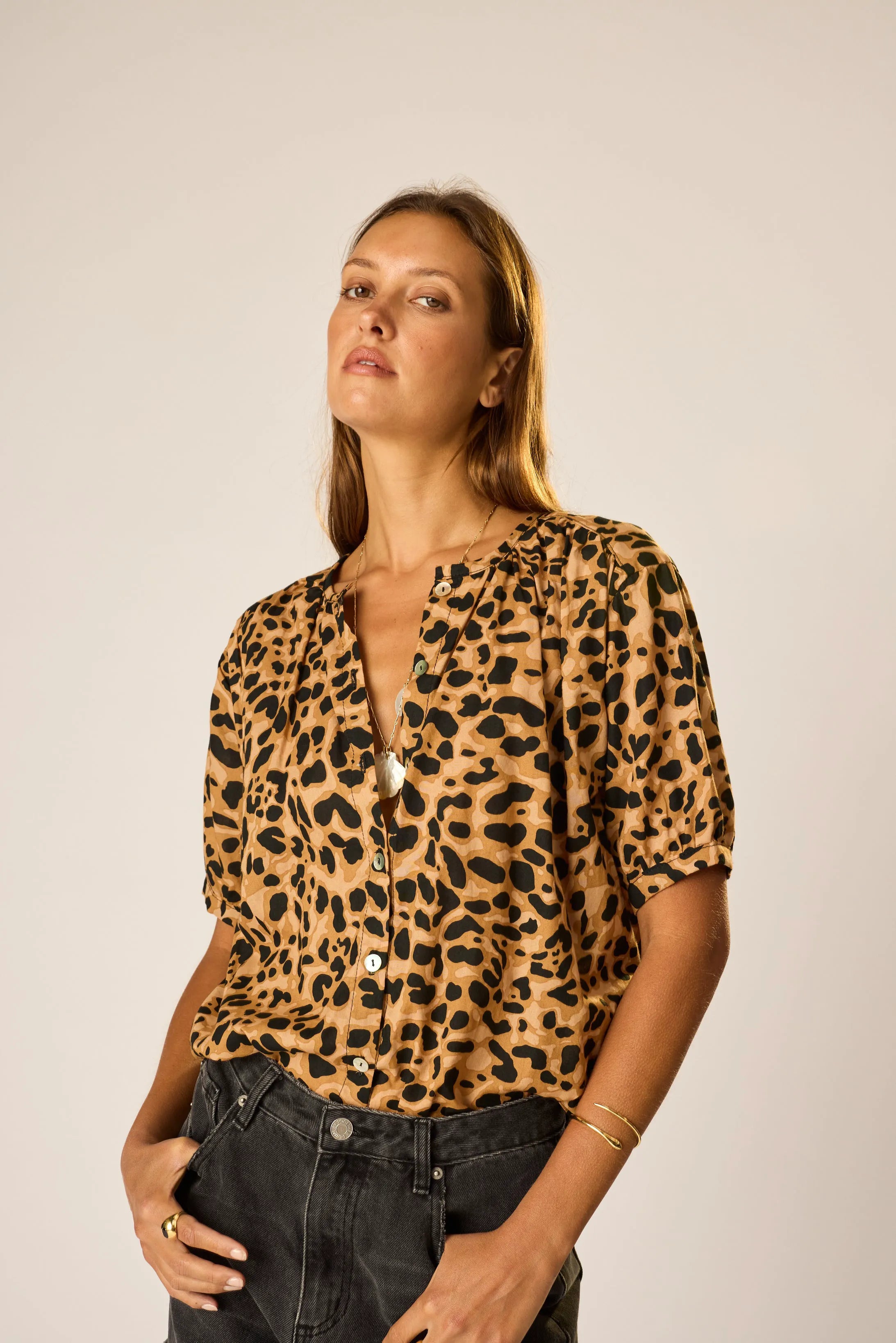 LEOPARD COTTON
