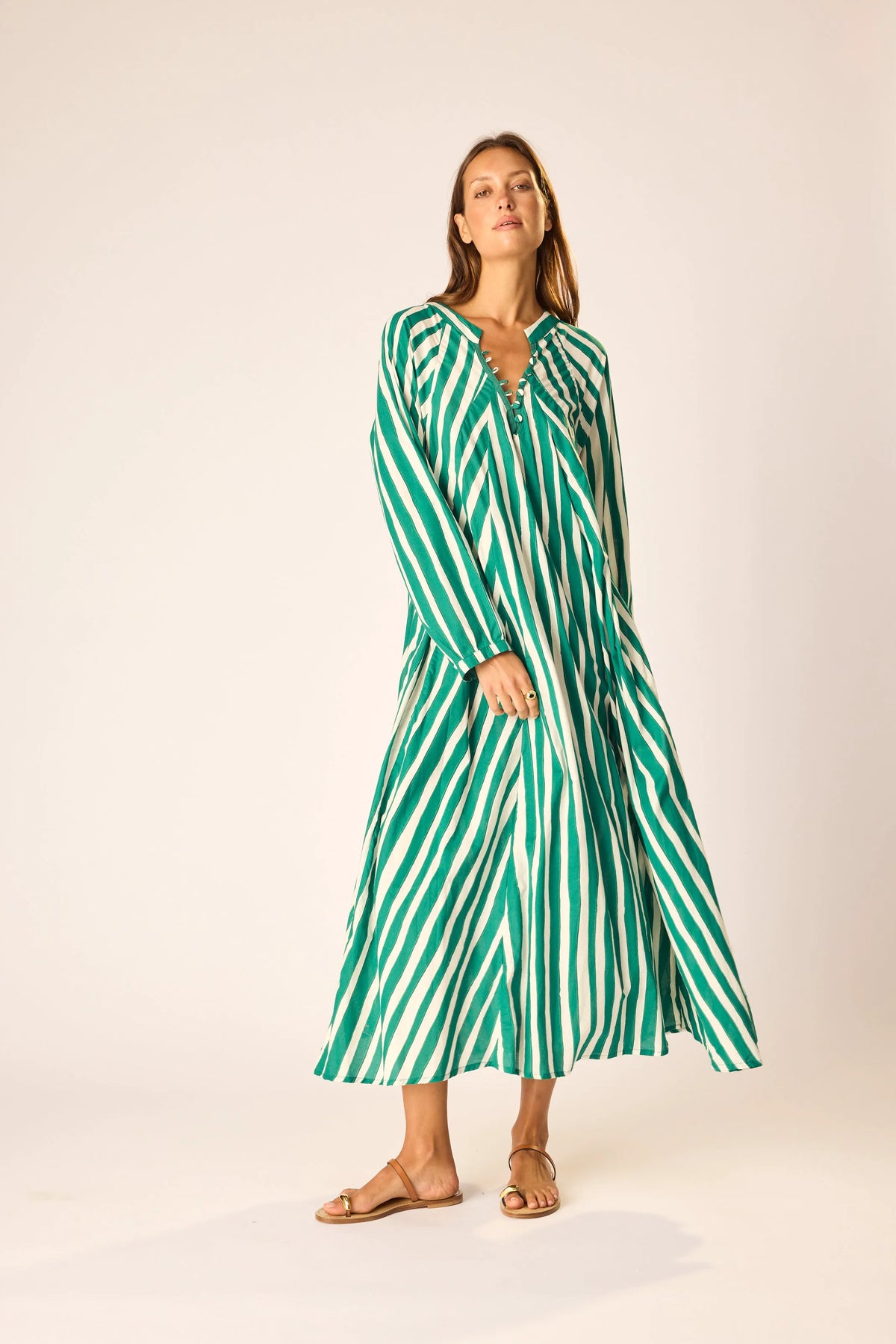 BATIK STRIPE LAWN