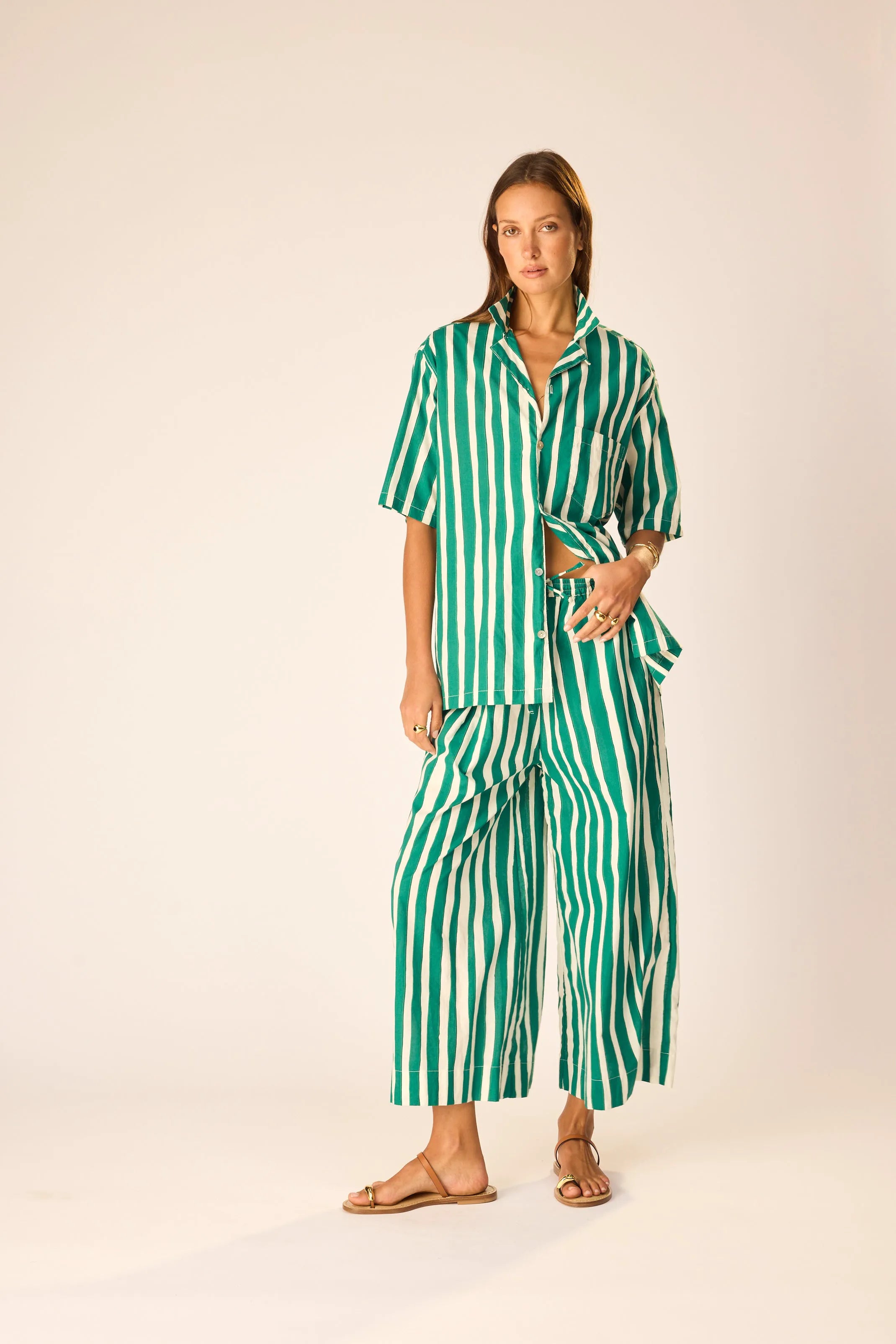 BATIK STRIPE LAWN