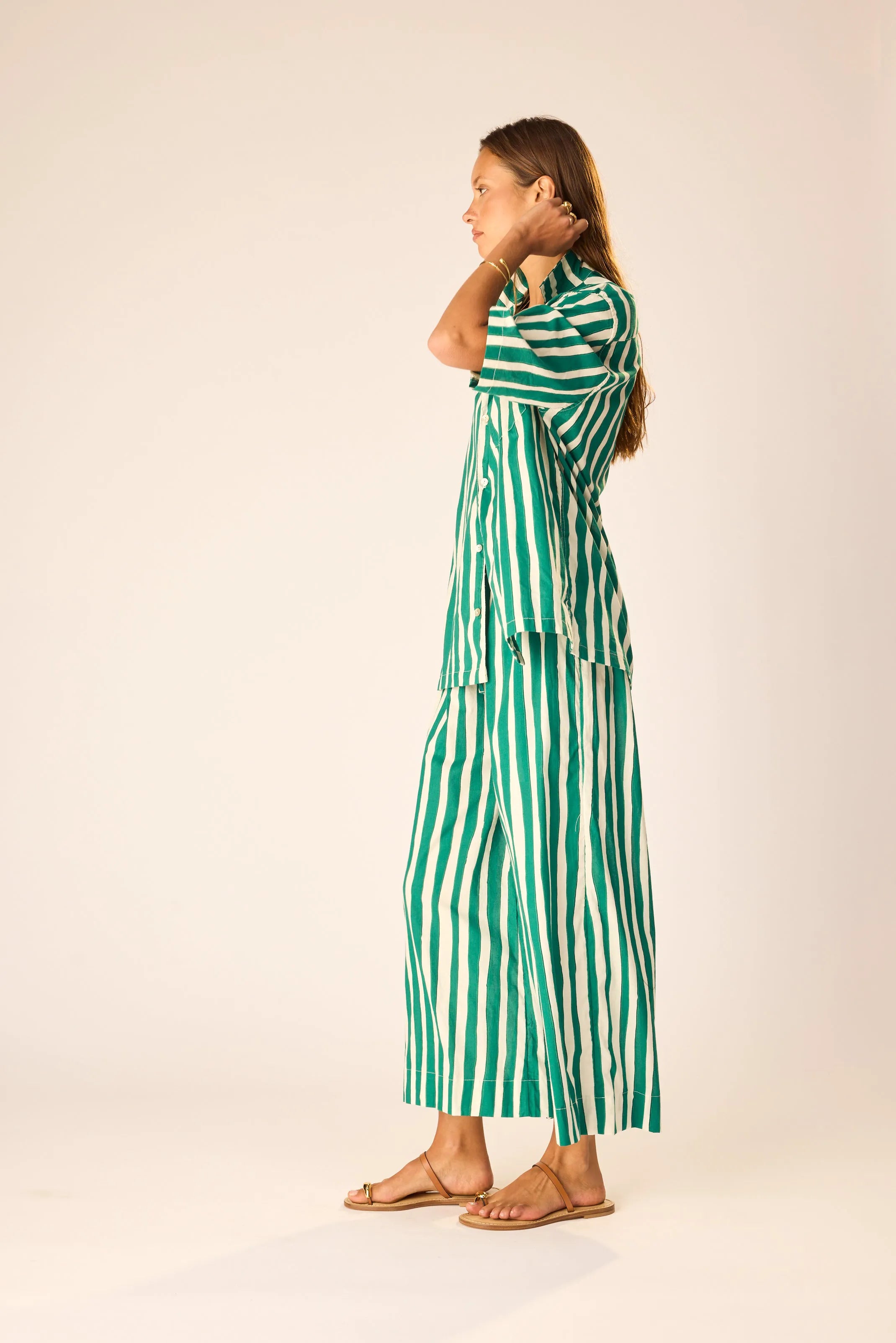 BATIK STRIPE LAWN